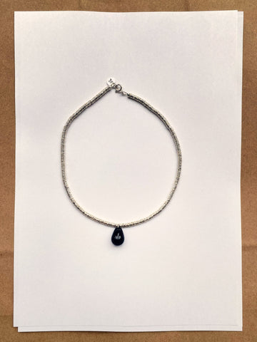 Corail necklace - Hematite / Black – Sisi Joia