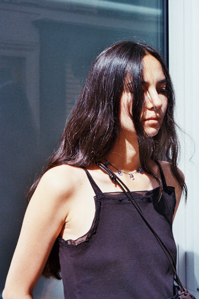 値下げ不可 sisi joia NOUE necklace BLUE Noué necklace - Clear / Pink – Sisi Joia