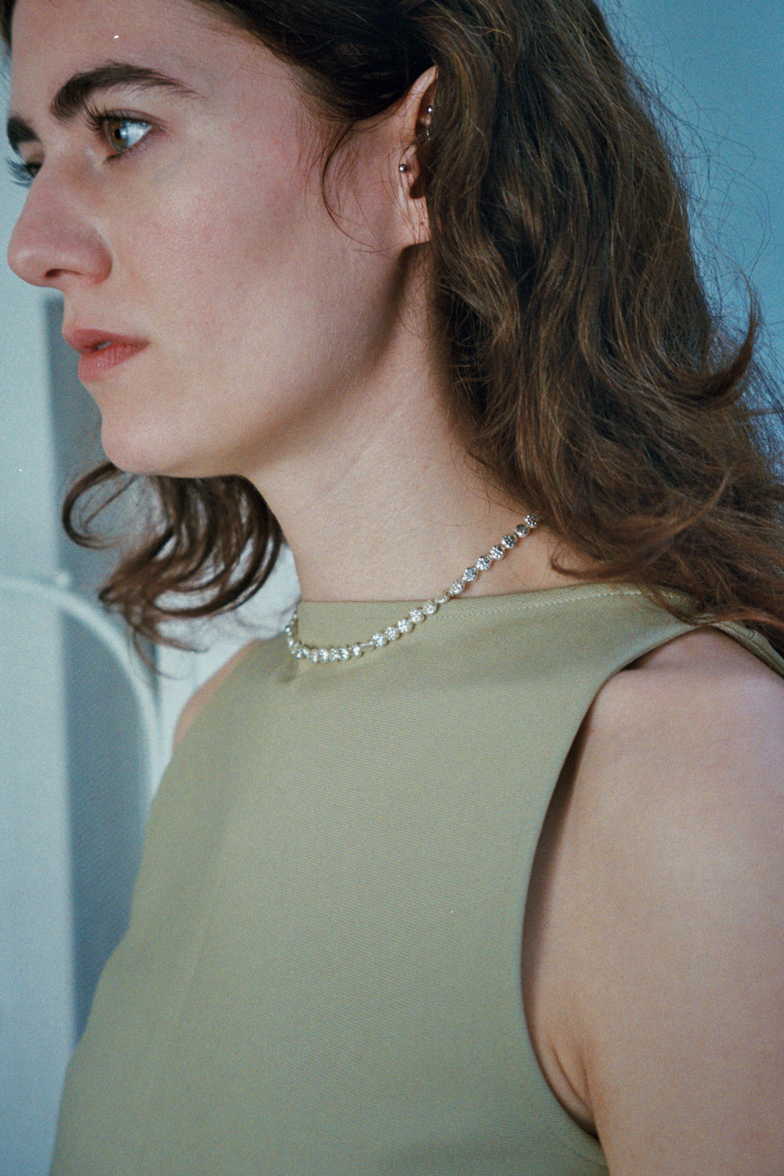 Pastille necklace - Silver