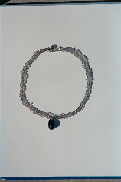 Corail necklace - Grey / Black – Sisi Joia Corail necklace - Grey / Black – Sisi Joia