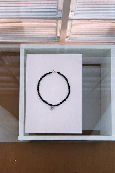 Corail necklace - Black / Clear – Sisi Joia