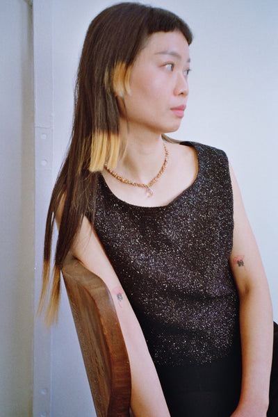 Corail necklace - Caramel / clear – Sisi Joia