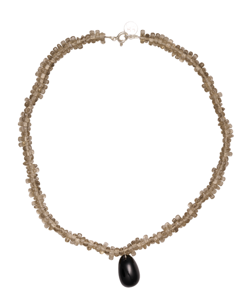 Corail necklace - Grey / Black – Sisi Joia Corail necklace - Grey / Black – Sisi Joia