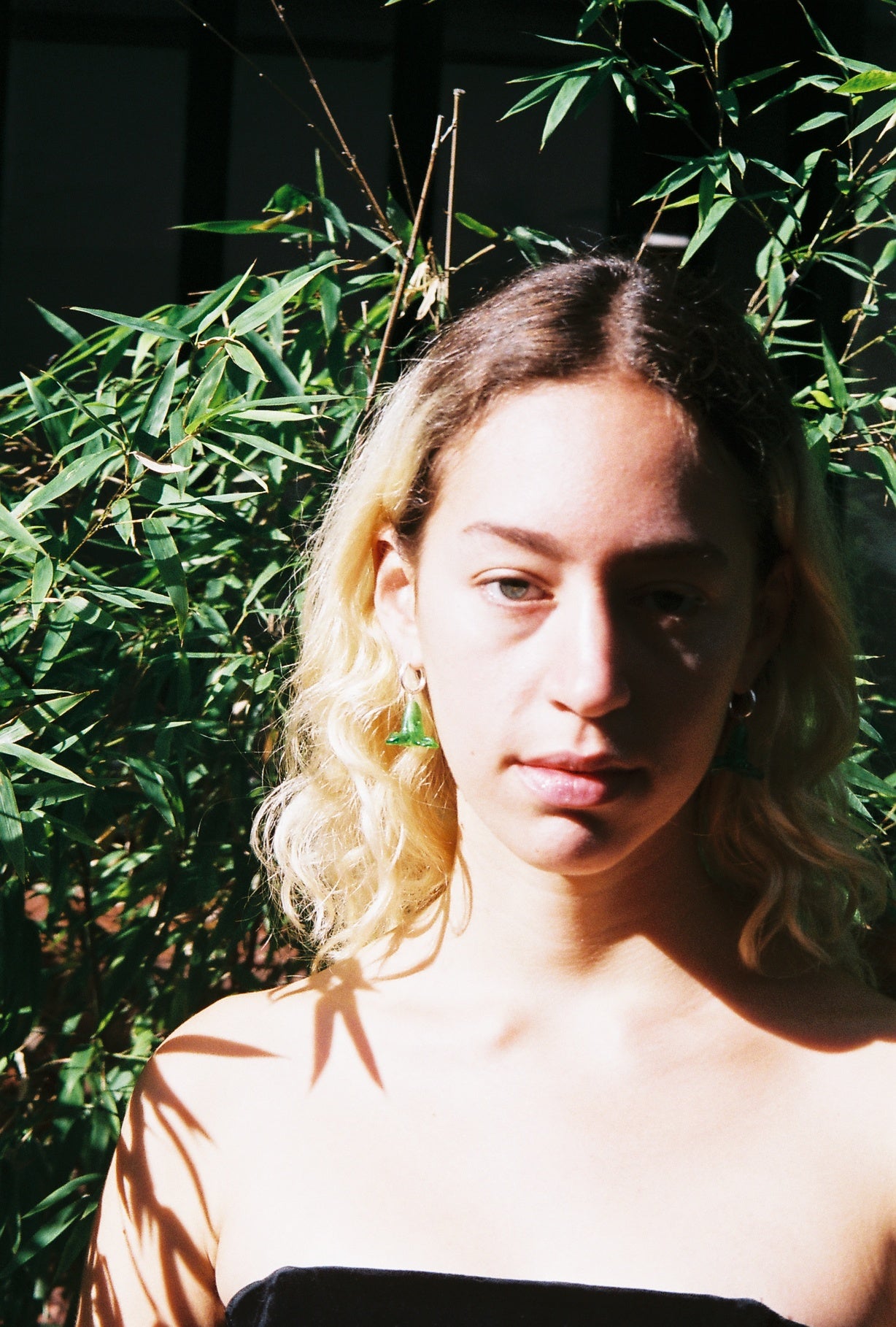 Tulpa earrings - Green
