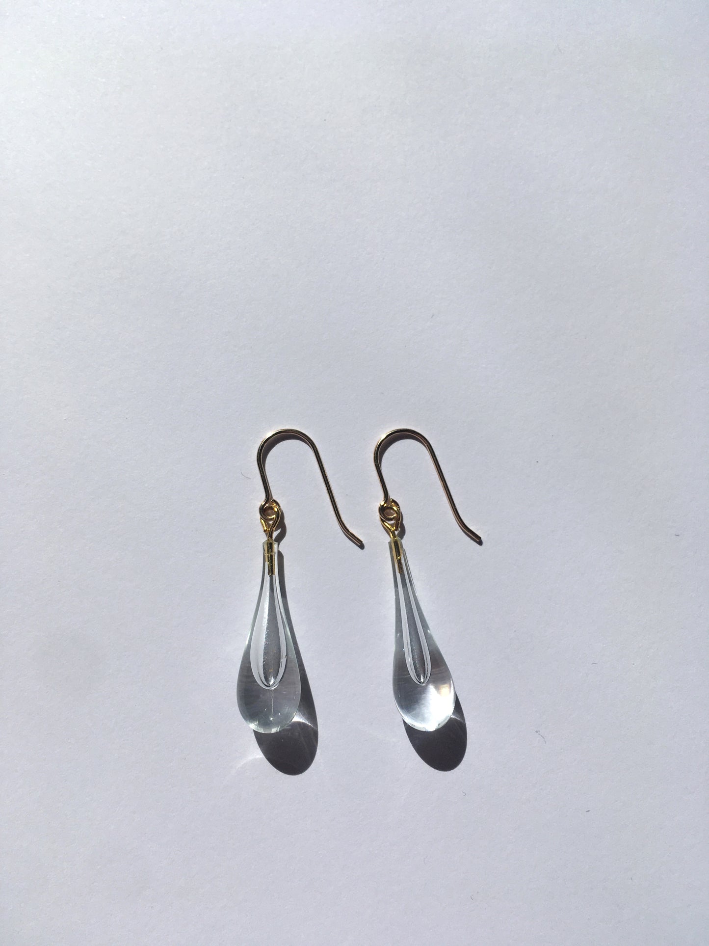 Gota earrings - Clear