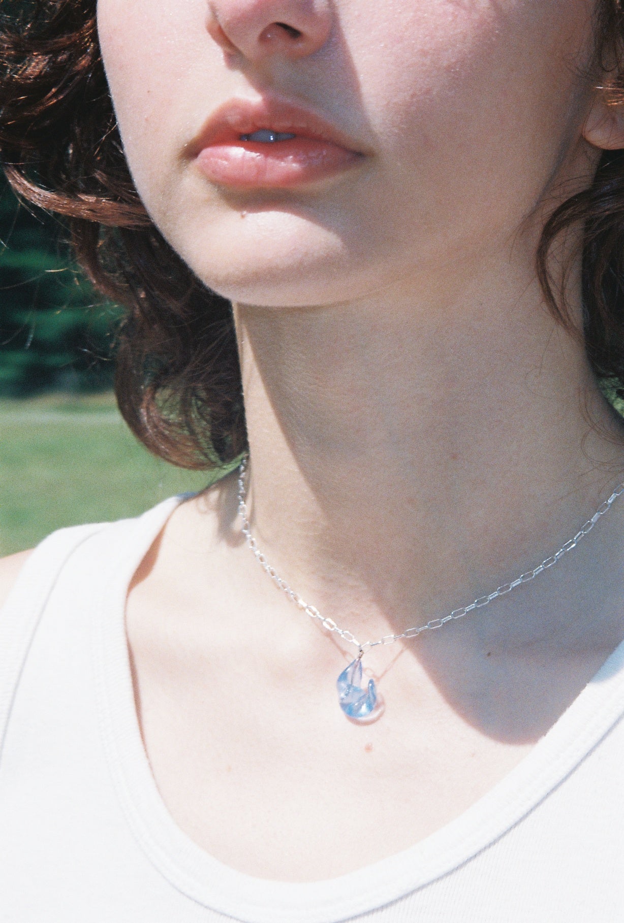 Malakio necklace - Blue