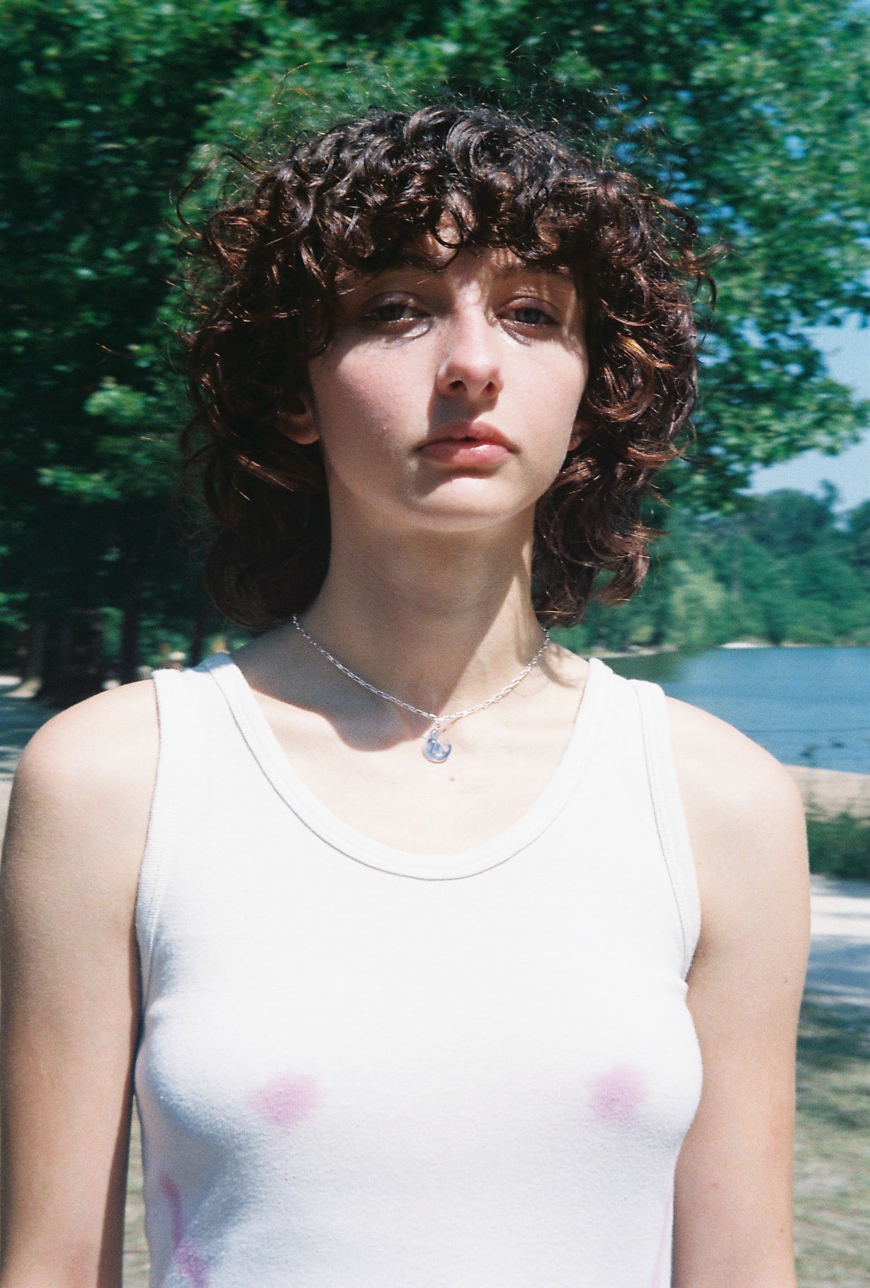Malakio necklace - Blue
