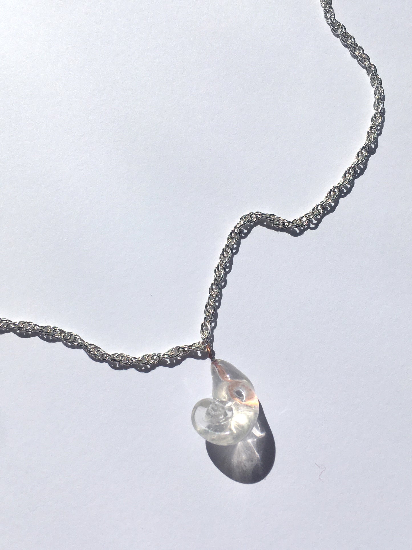 Malakio necklace - Clear
