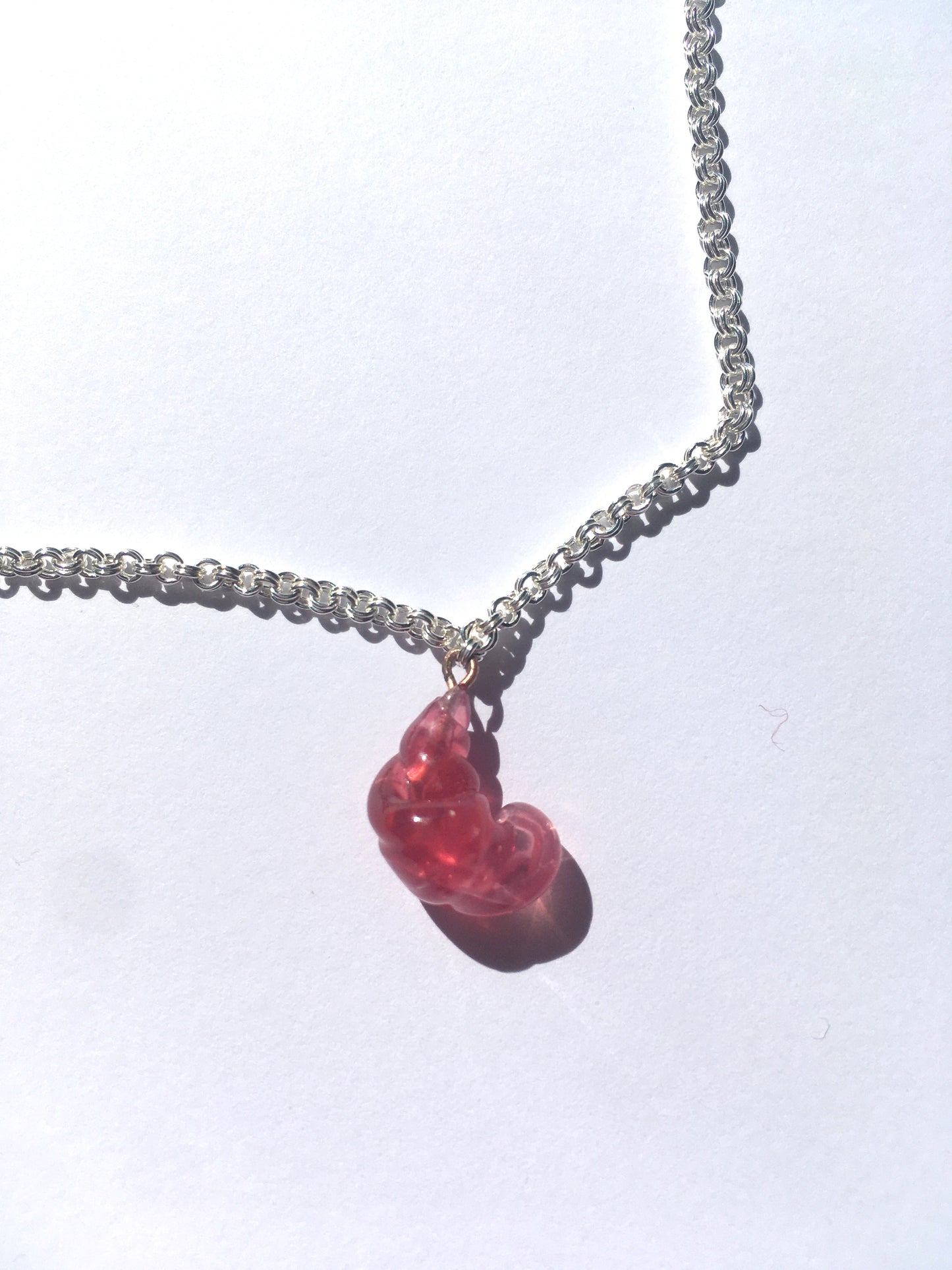 Malakio necklace - Fuchsia
