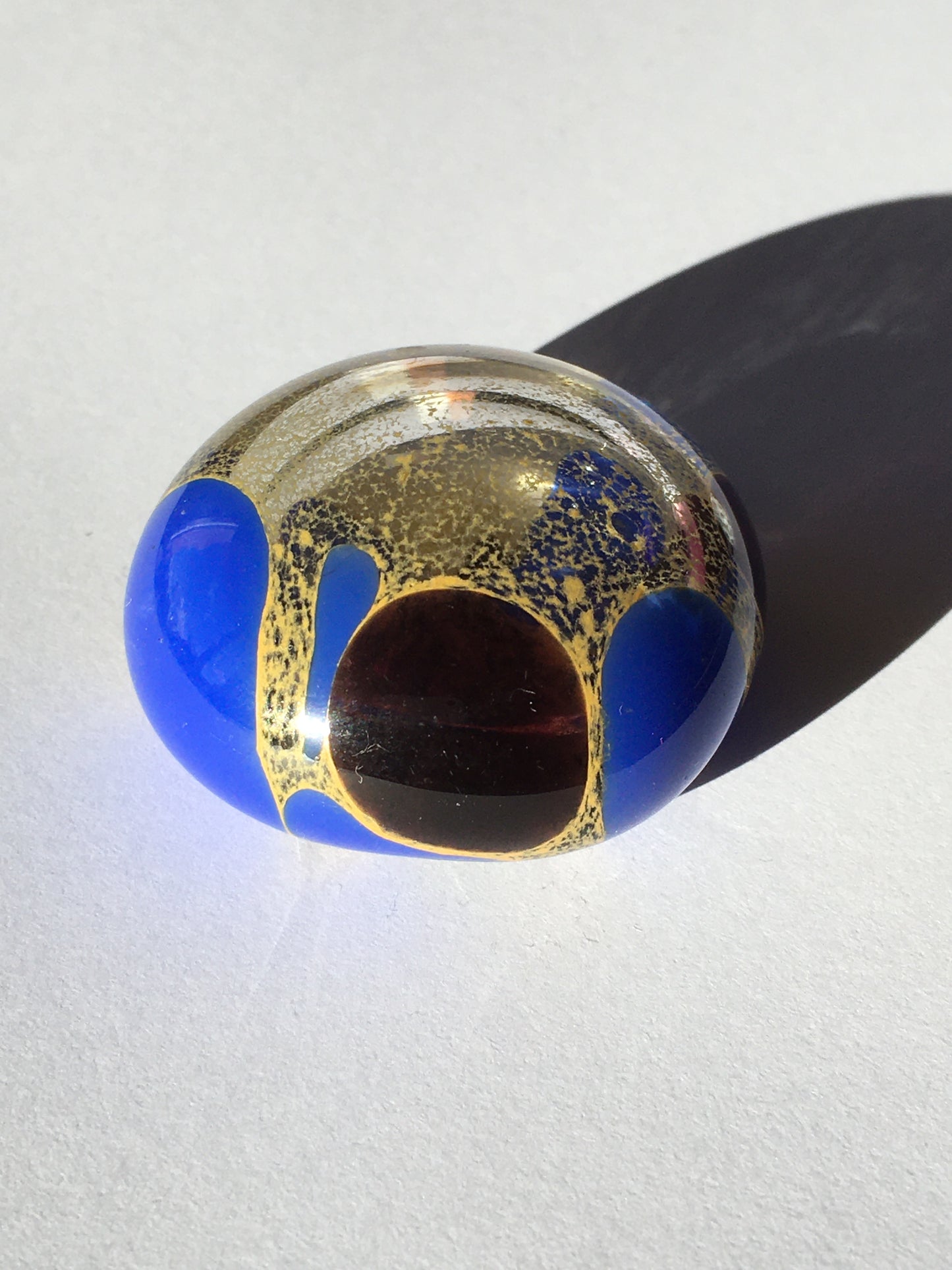 Vintage venetian paperweight Ø 4 cm