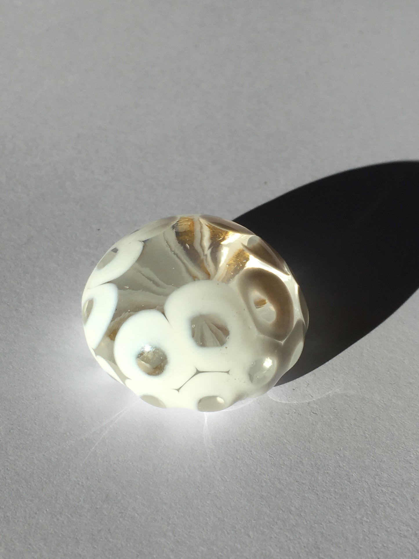Vintage venetian paperweight Ø 3 cm