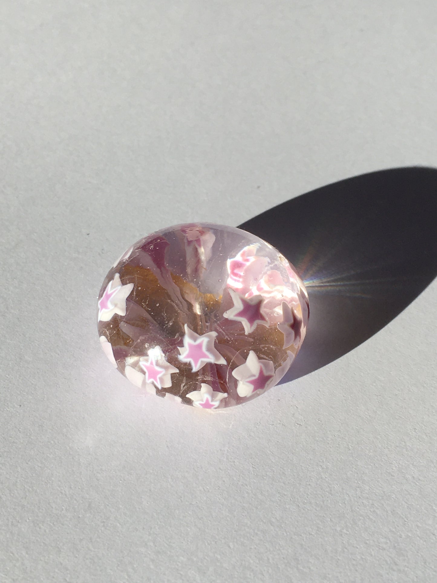 Vintage venetian paperweight Ø 3 cm