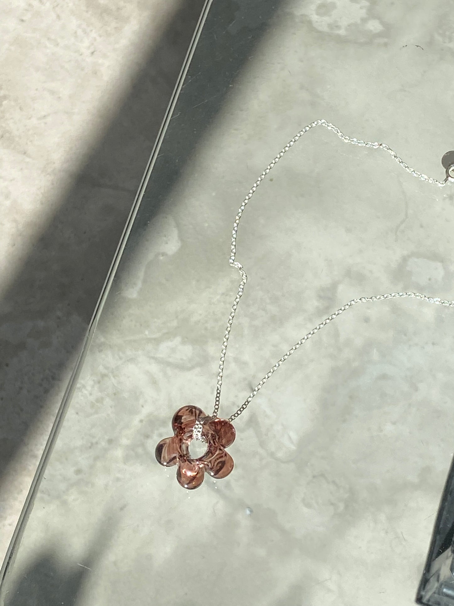 Fleur chain necklace - Various colors