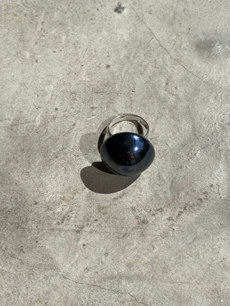 YAGA glass ring マティス リング CIBONE Bubble Glass Ring. Handmade Fused Glass Ring. Handmade Fused