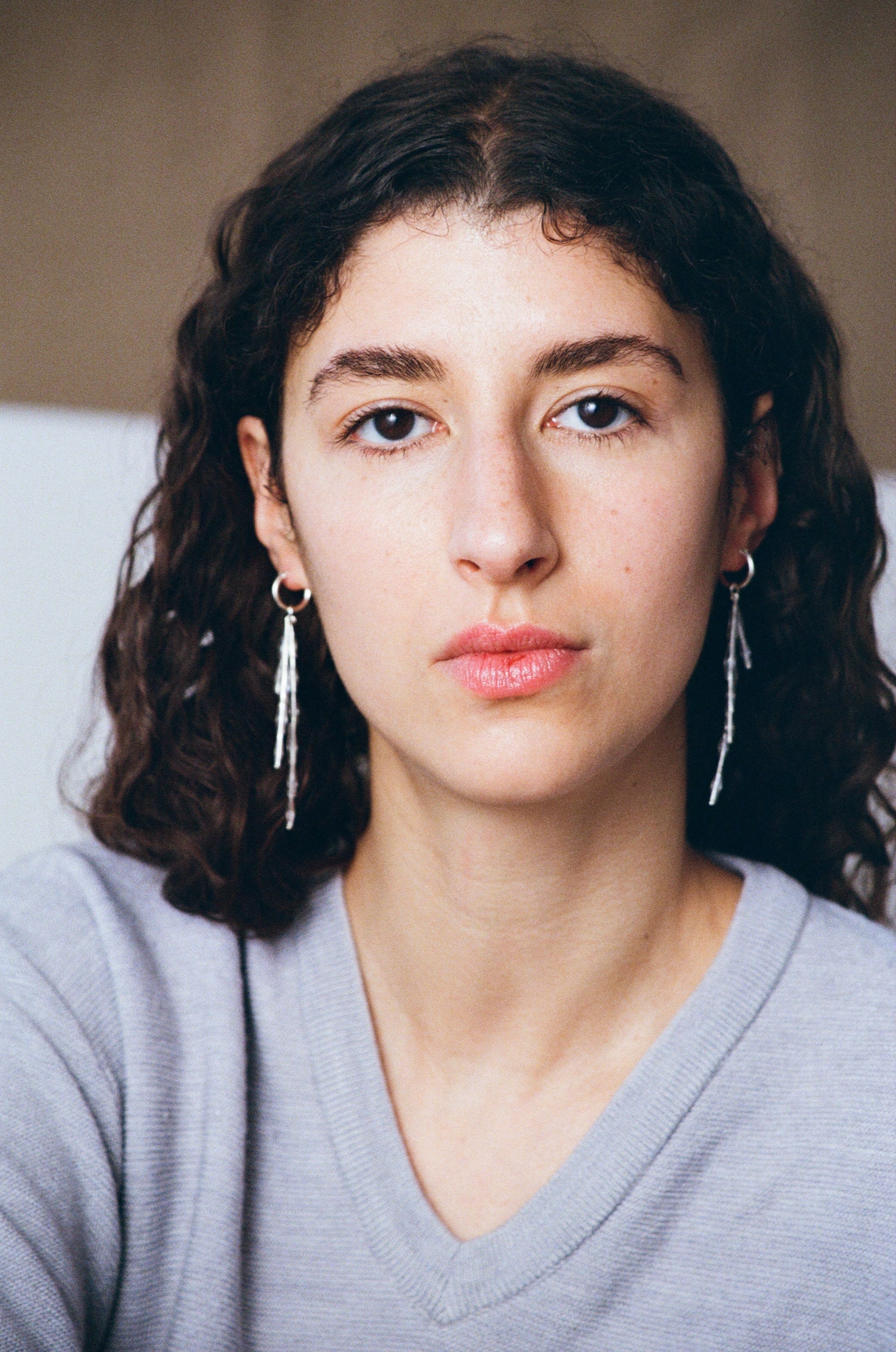 Manu earrings - Clear