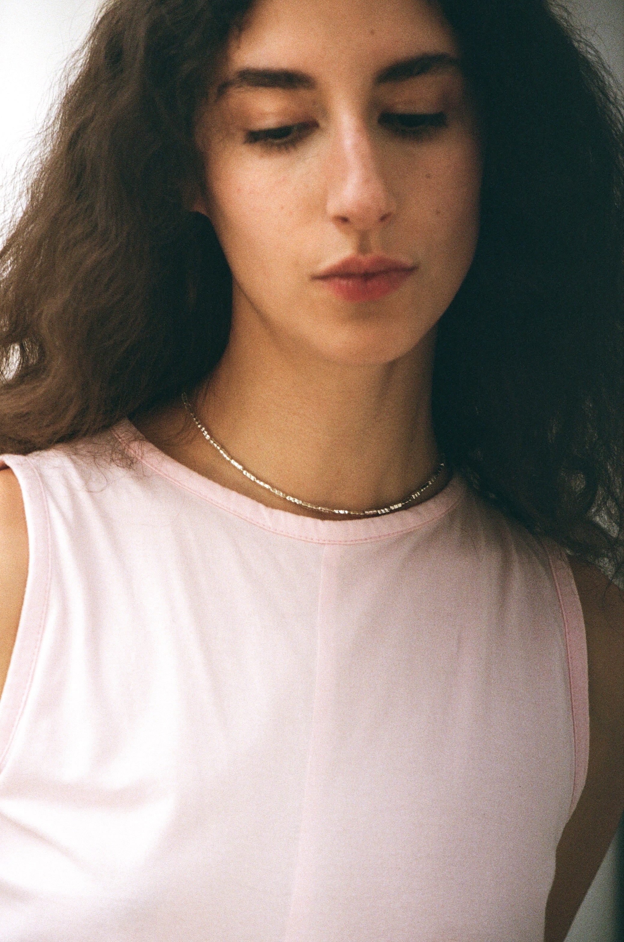 Pave necklace - Silver