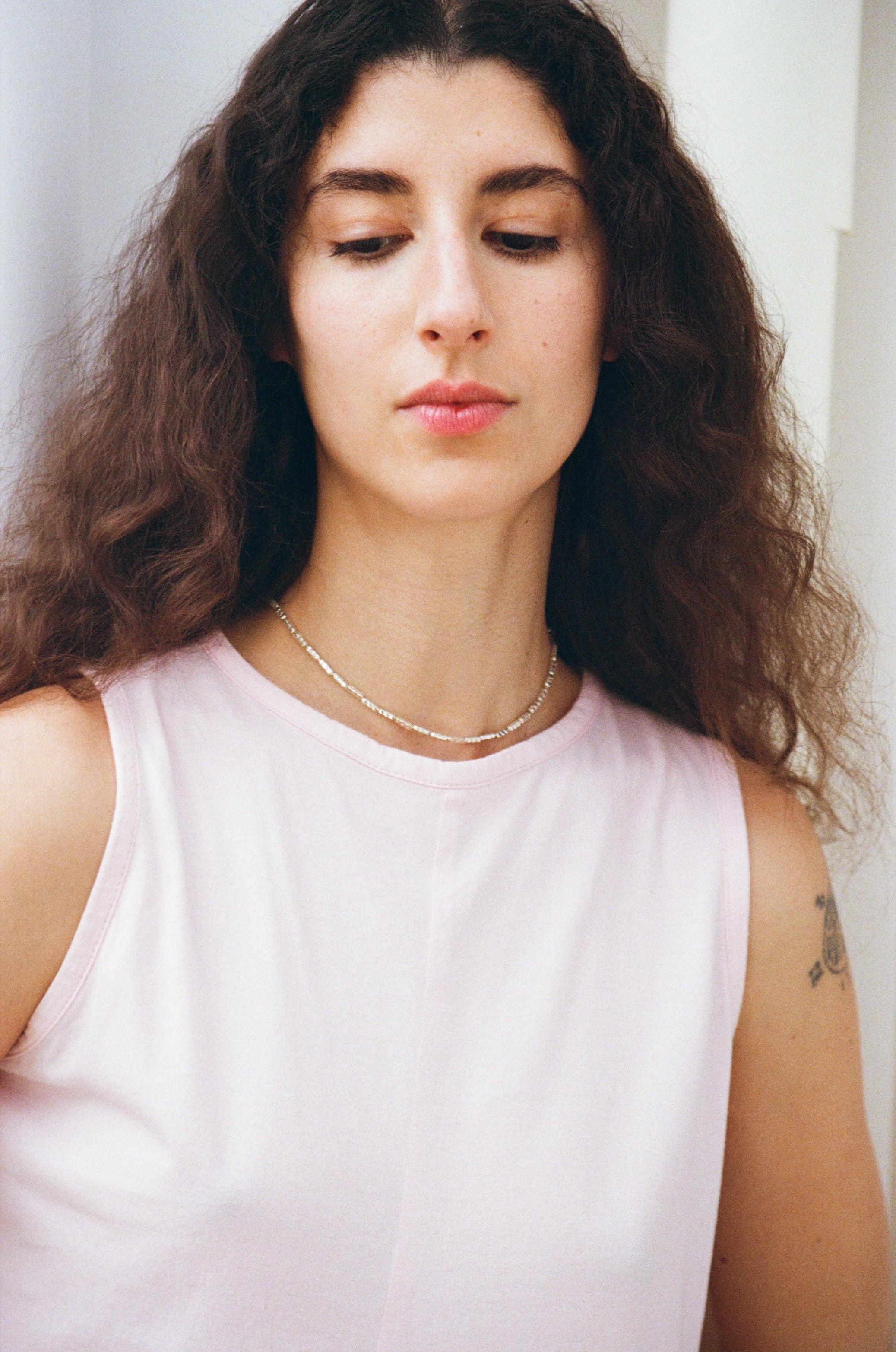 Pave necklace - Silver