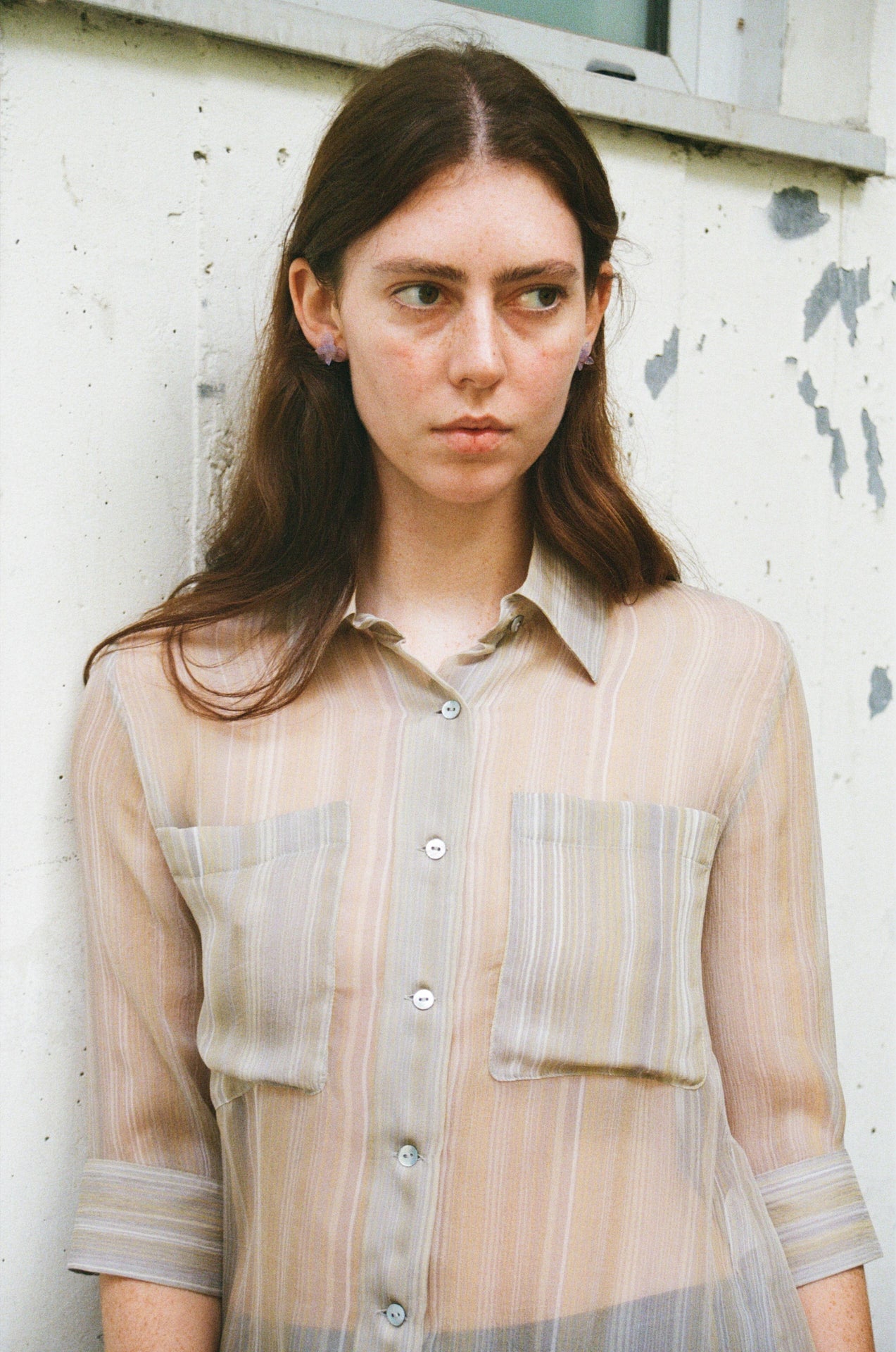 Pensée earrings - Lilac