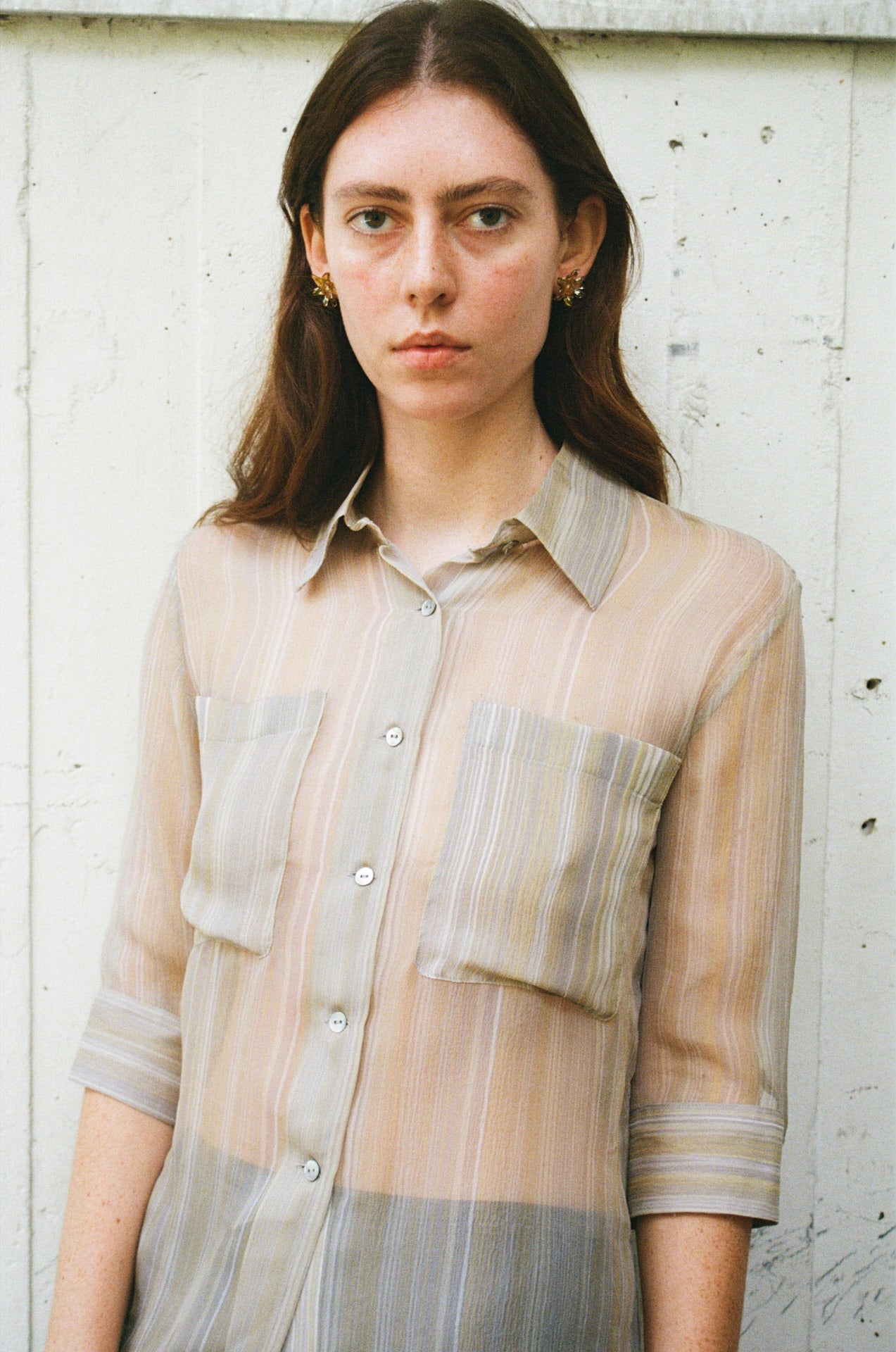 Tamari earrings - Silver tea