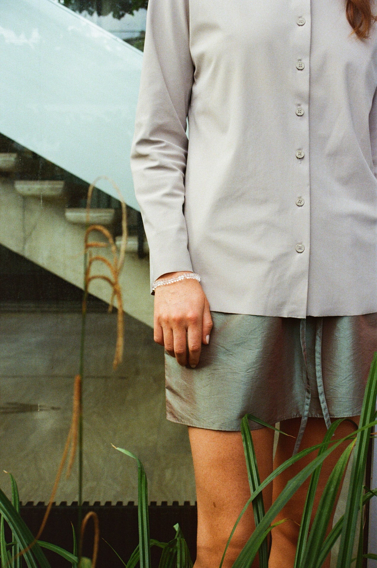 Caillou bracelet - Clear