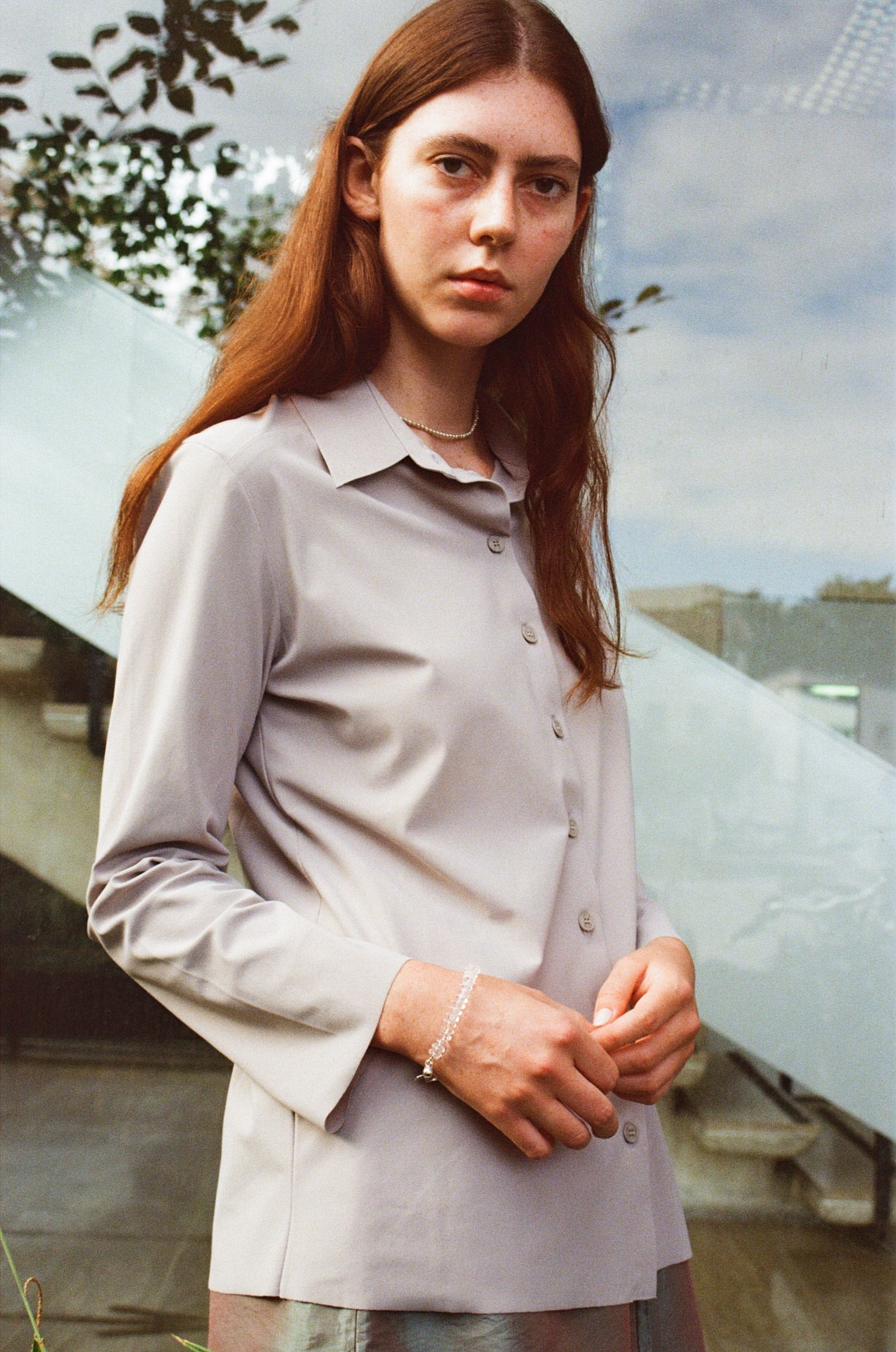 Caillou bracelet - Clear