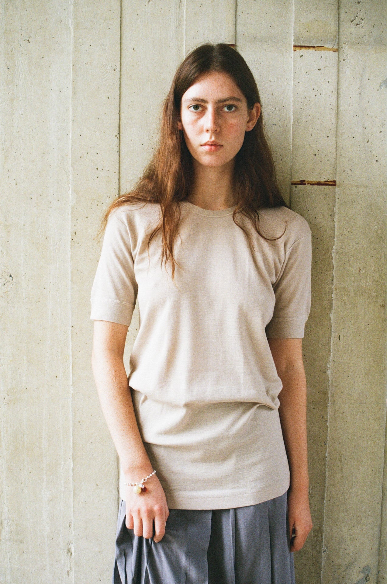 Clapio bracelet - Yellow / Red / Pale pink