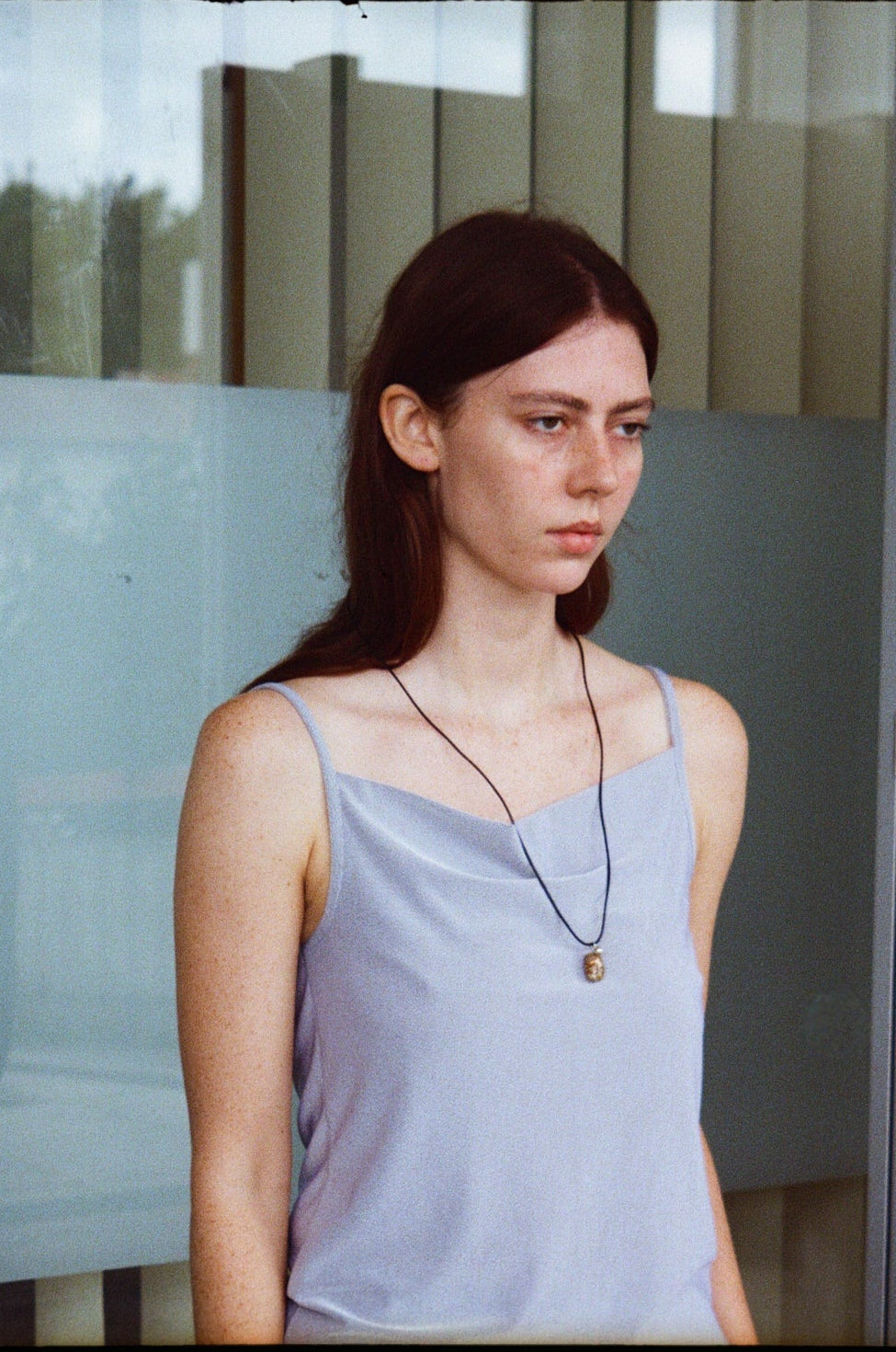 Galet neckclace - Volcano grey