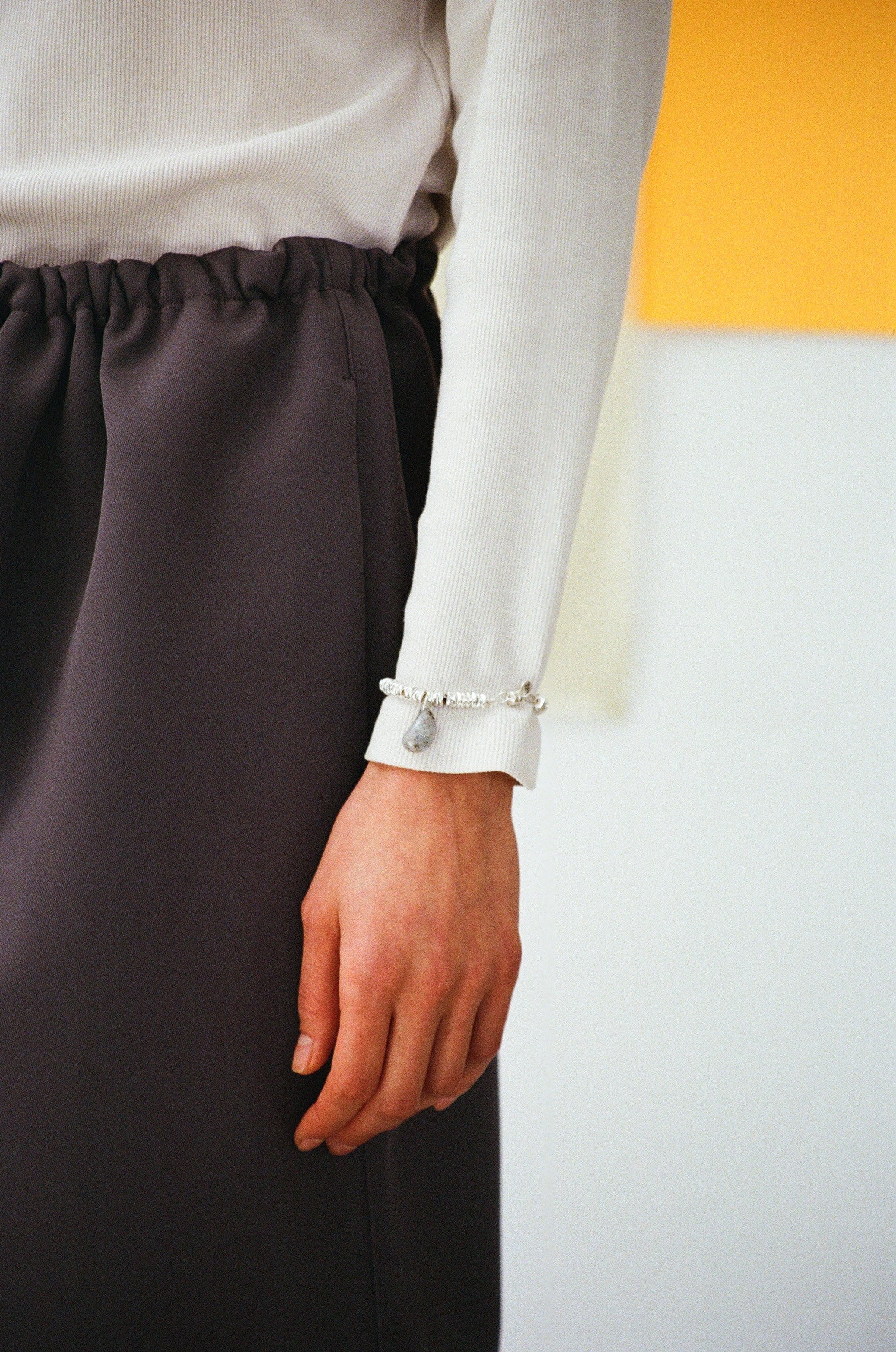 Corail bracelet - Hématite / Grey