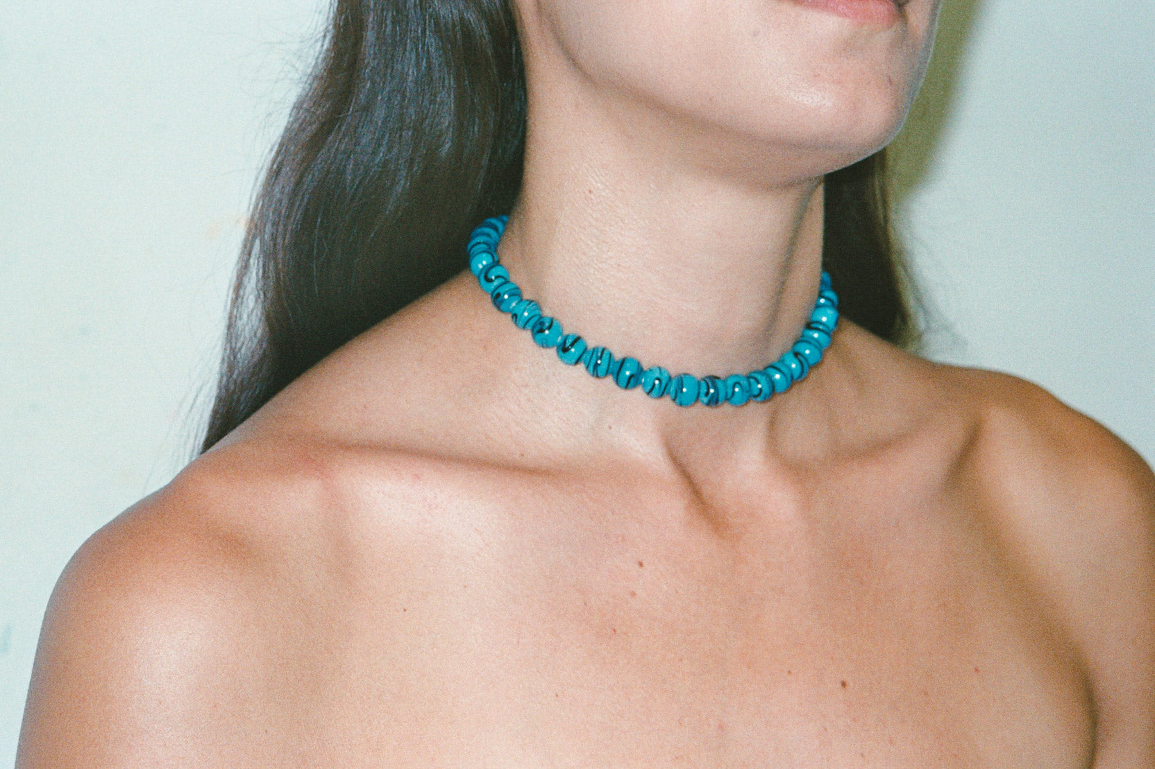 Aurelie necklace - Blue