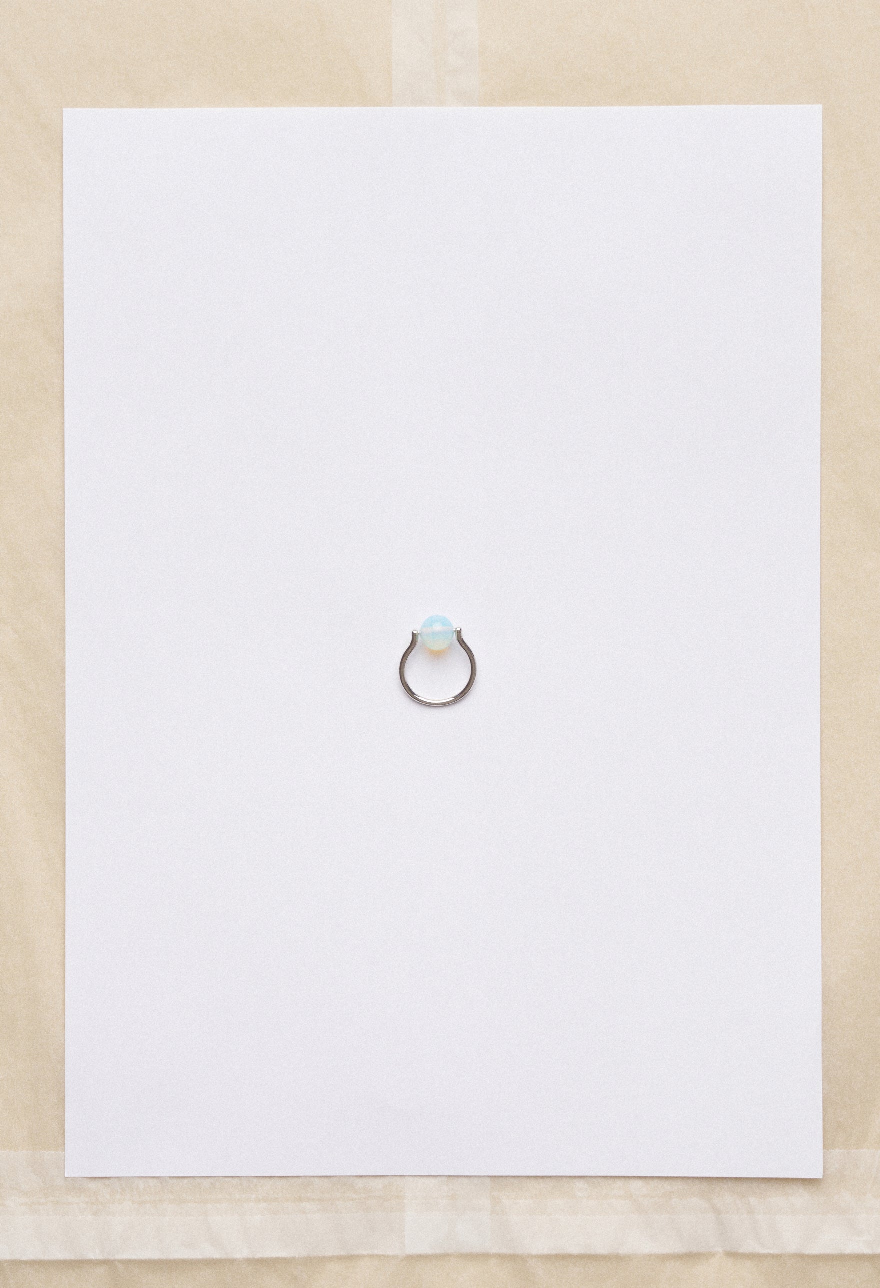 Cloud ring - Opaline Blue