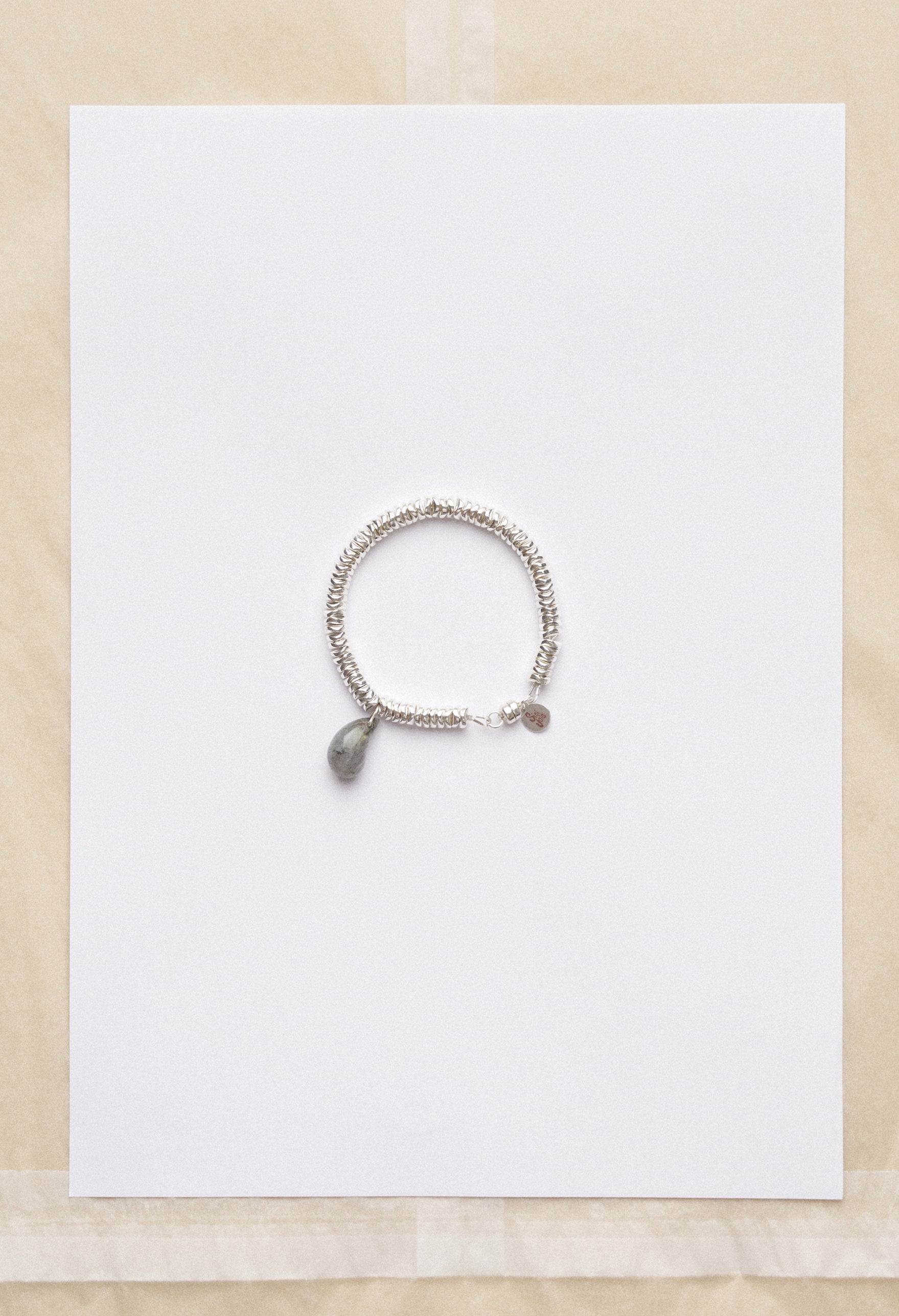 Corail bracelet - Hématite / Grey