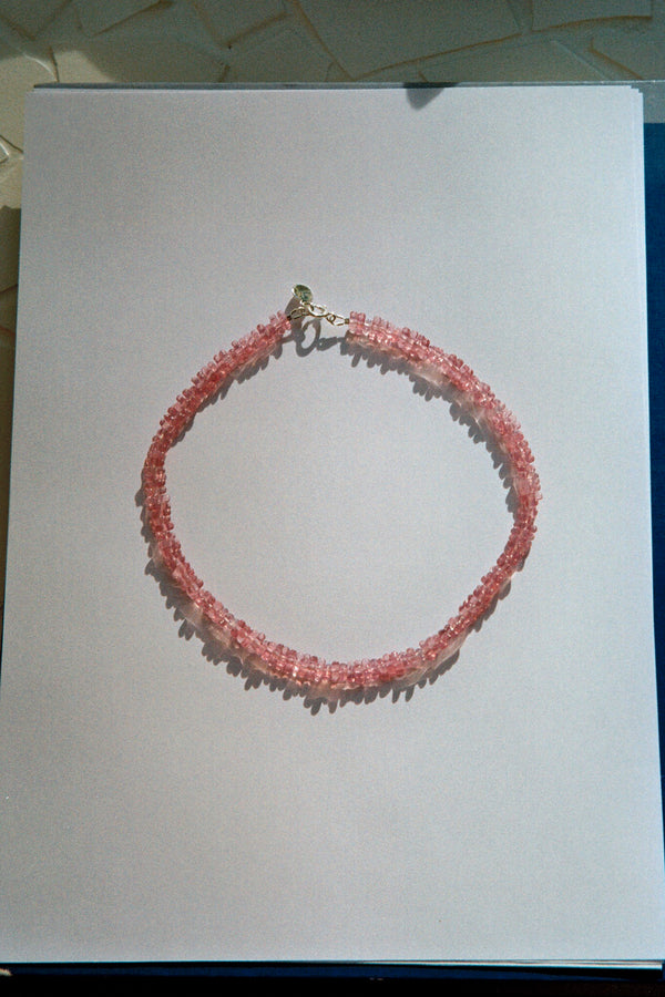 Cori necklace - Pink