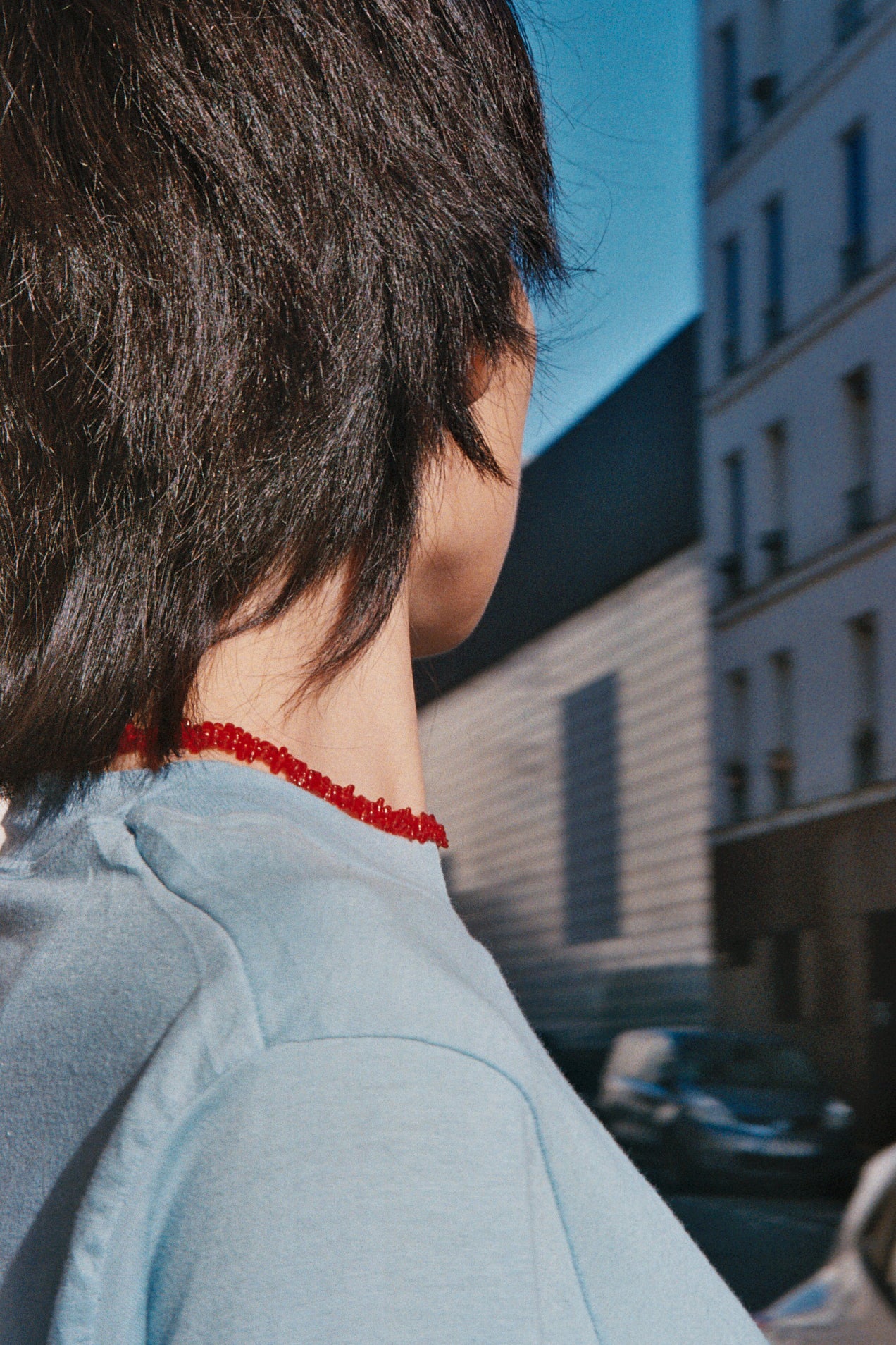 Cori necklace - Red