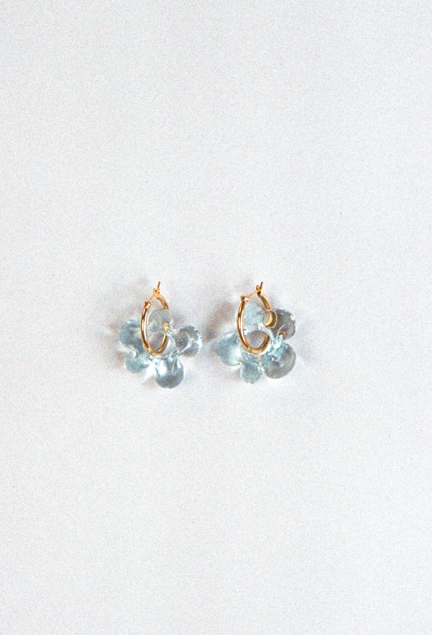 Fleur earrings - Clear