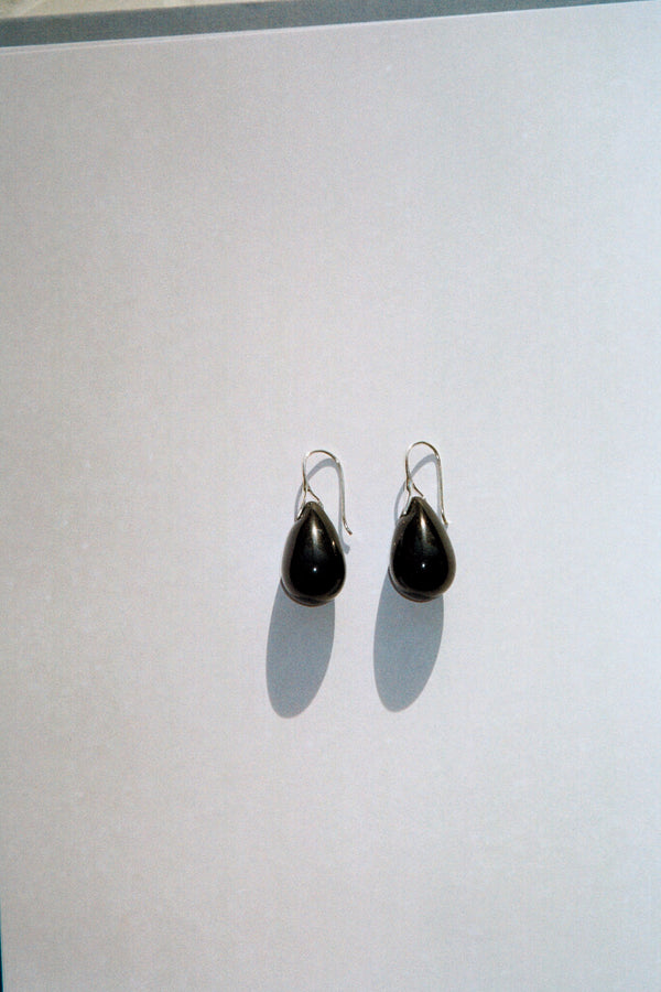 Gota Maxi earrings - Black