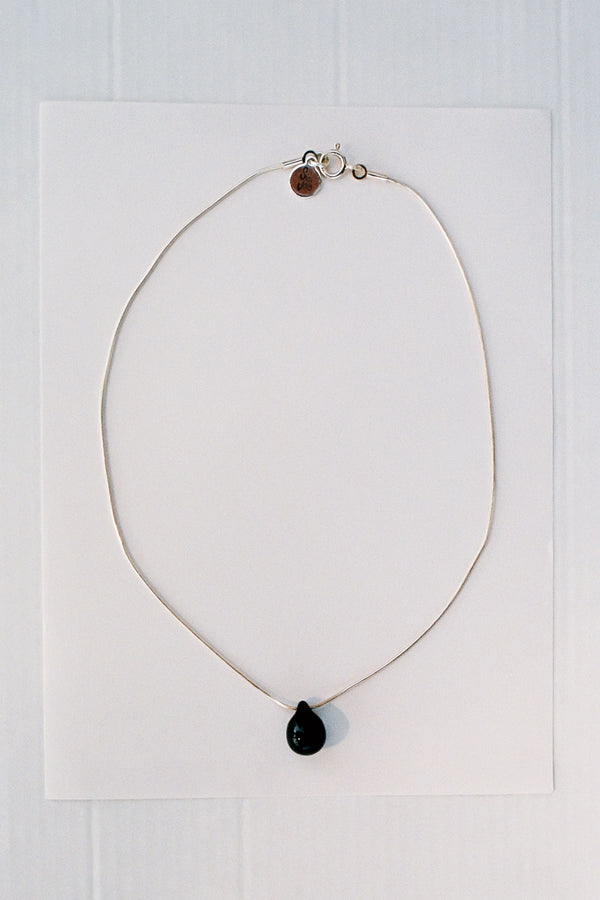 Gota Mini necklace - Black