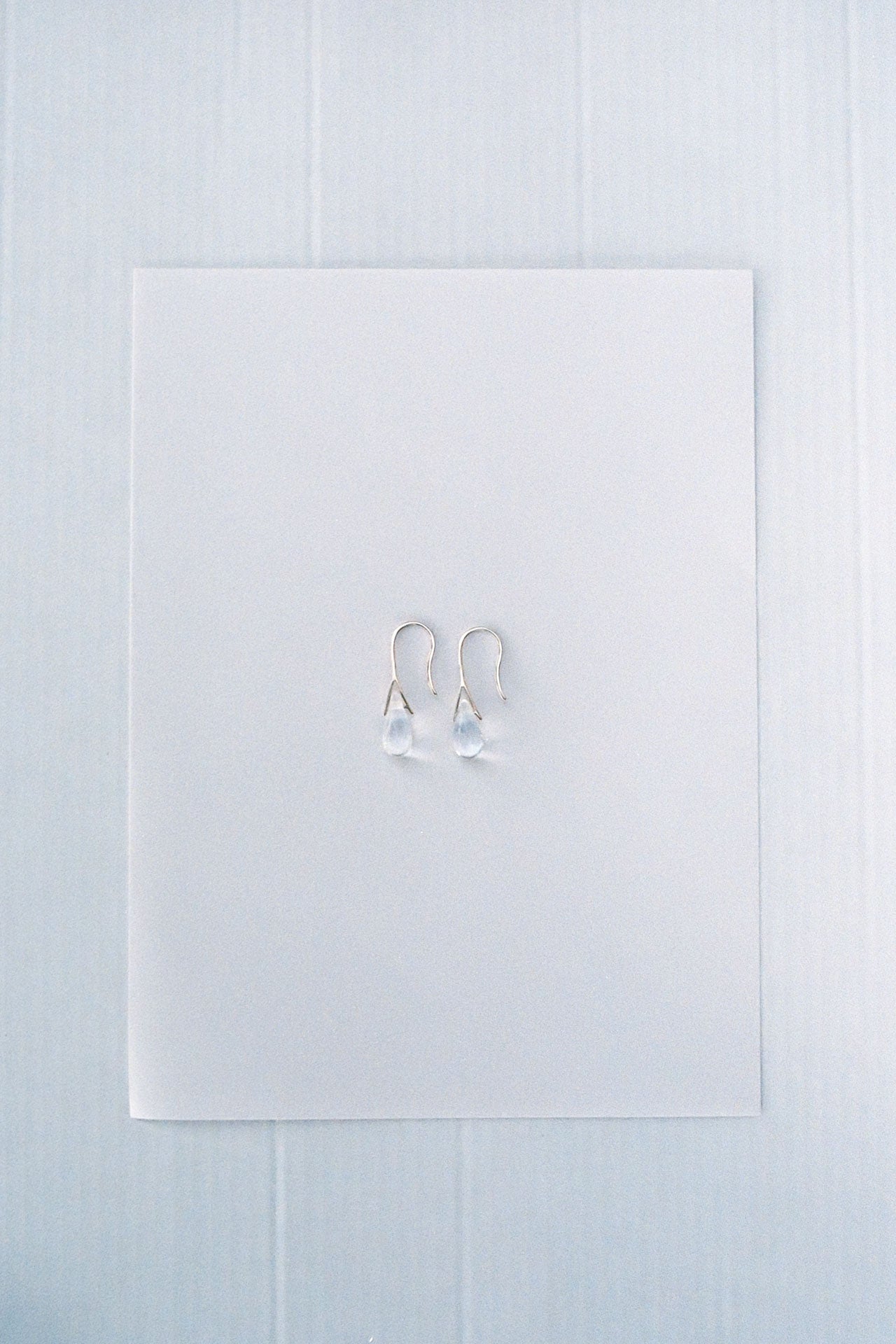 Micro Gota earrings - Clear