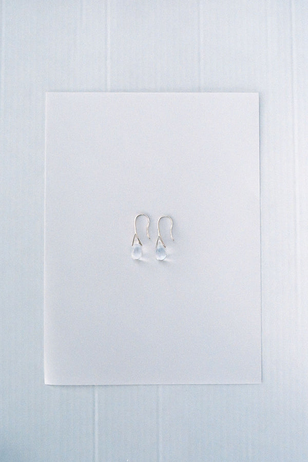Micro Gota earrings - Clear
