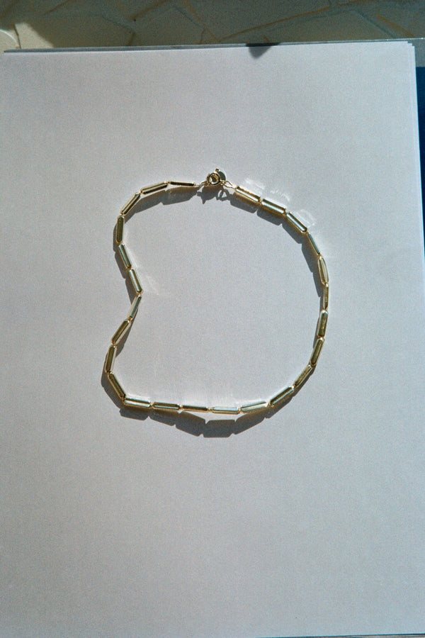 Hollow chain necklace