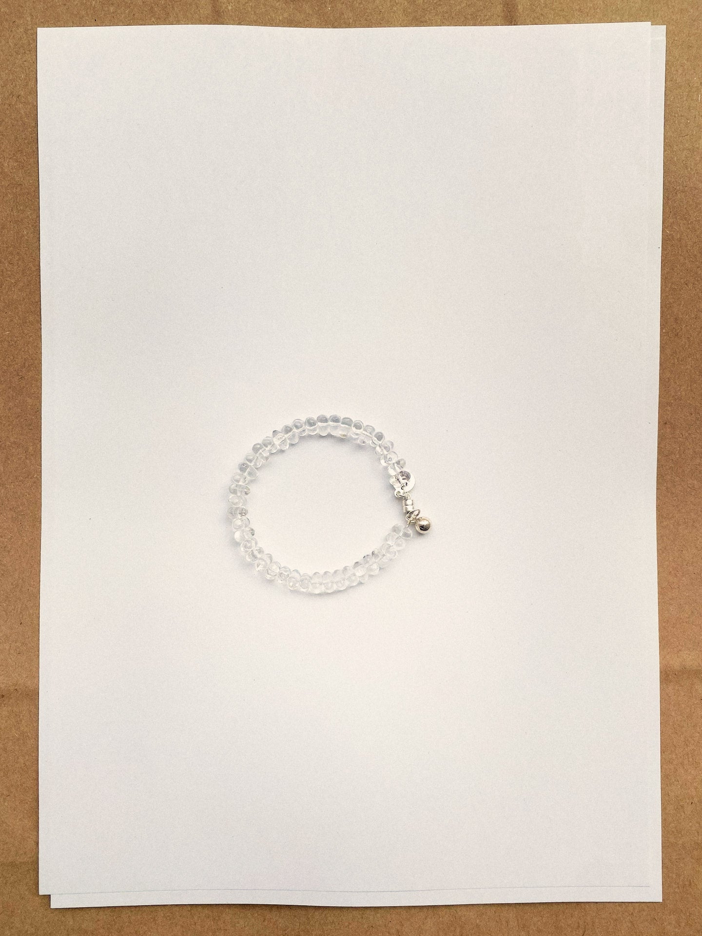 Caillou bracelet - Clear