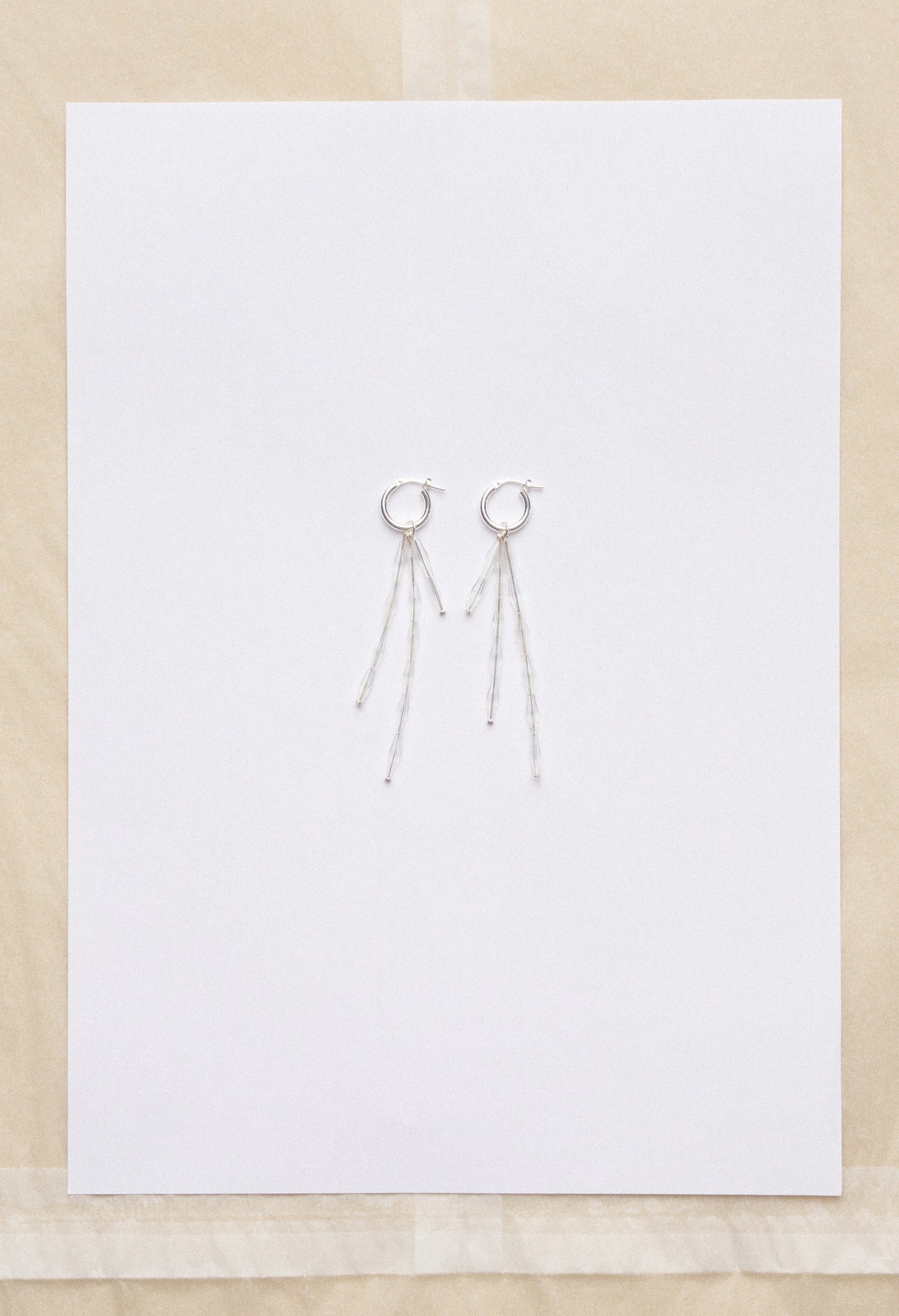 Manu earrings - Clear
