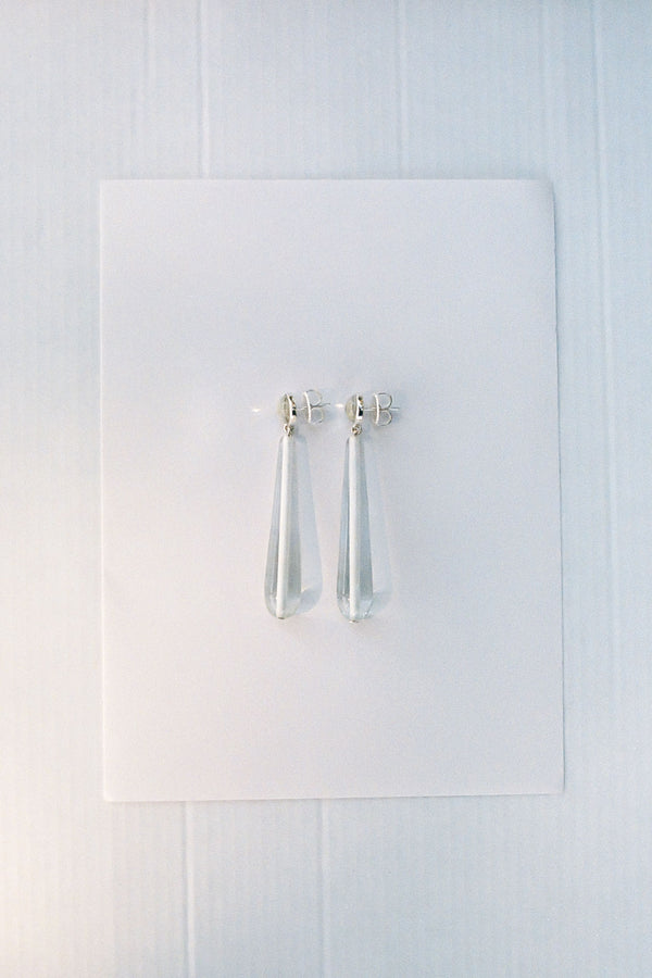 Maryam earrings - Clear