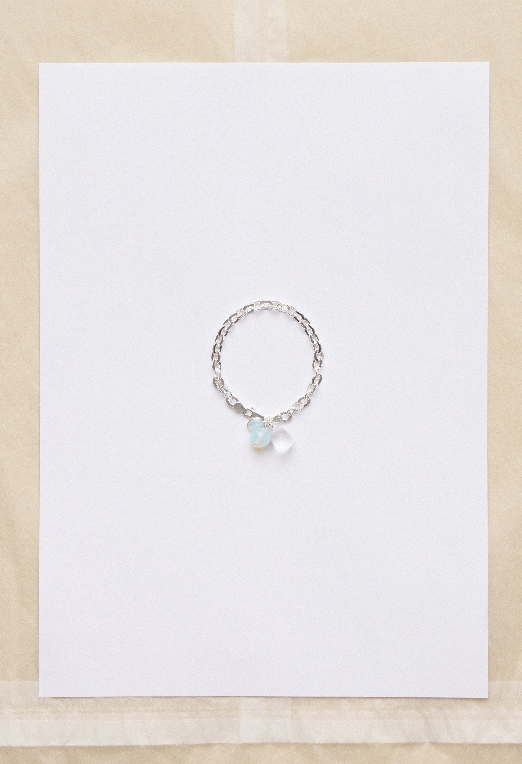 Myri bracelet - Opaline Blue / Frost