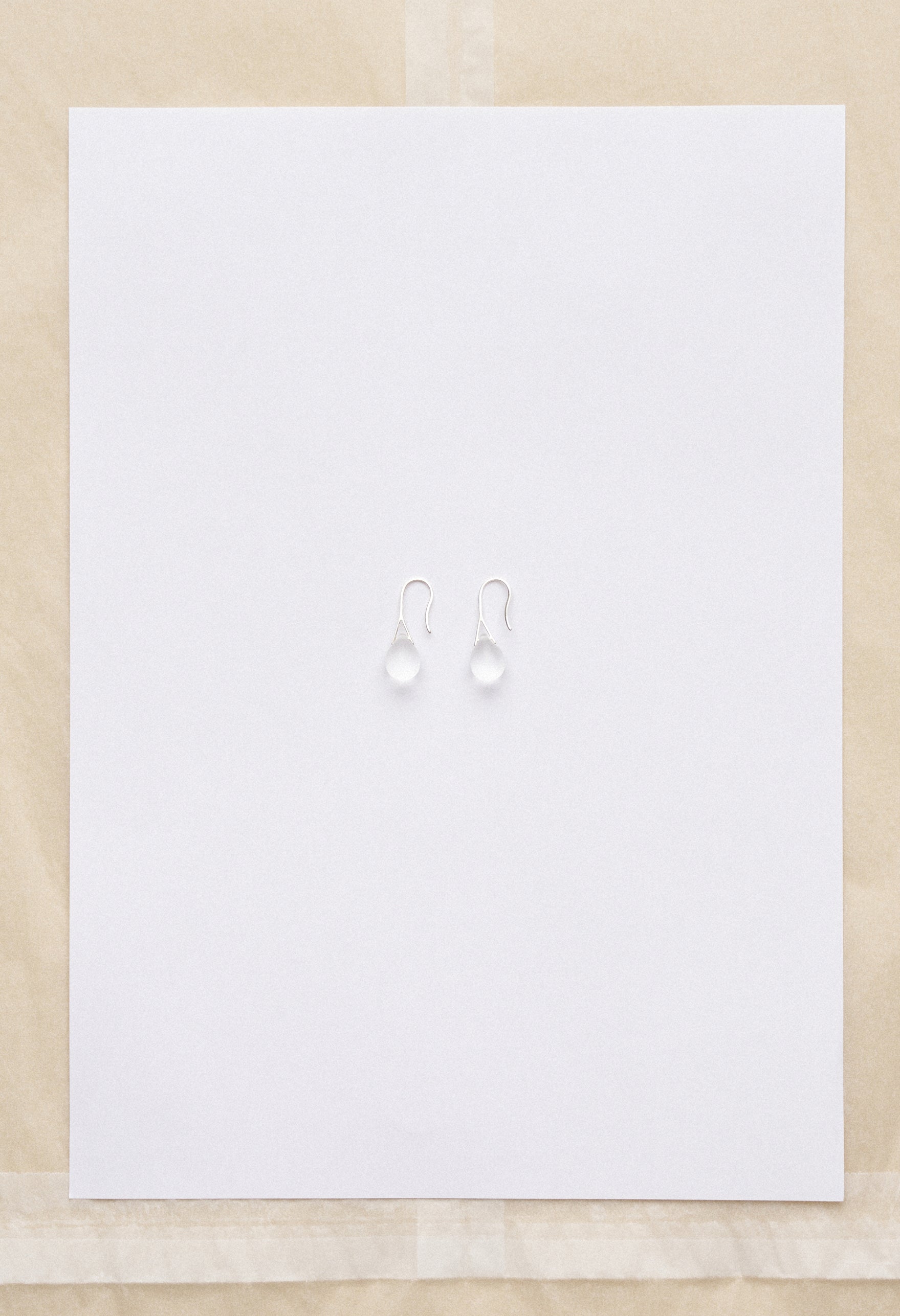 Gota Mini earrings - Frost