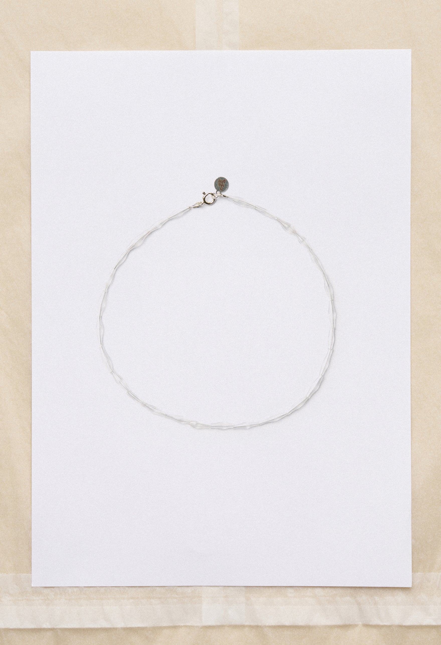 Onde necklace - Clear