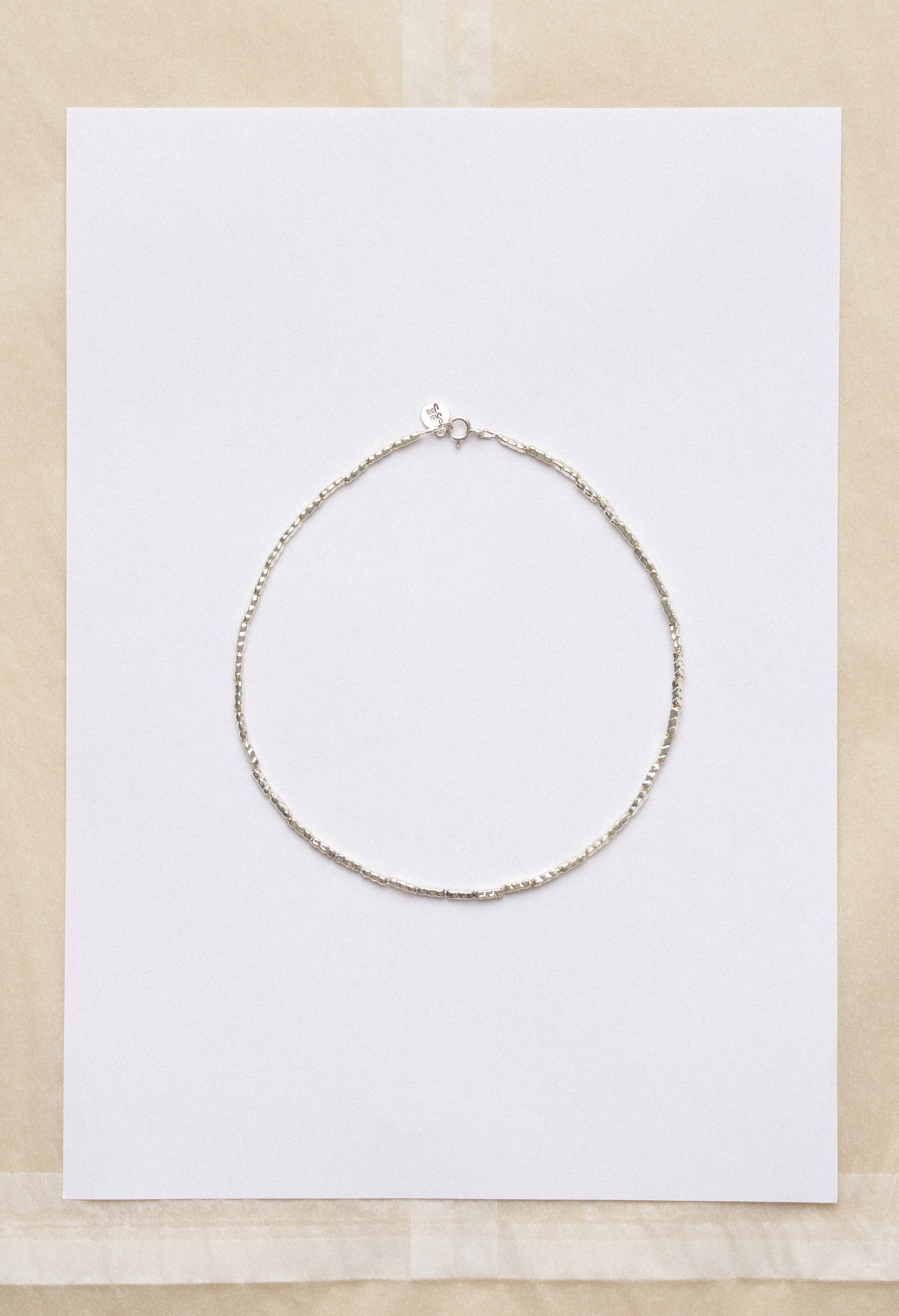 Pave necklace - Silver