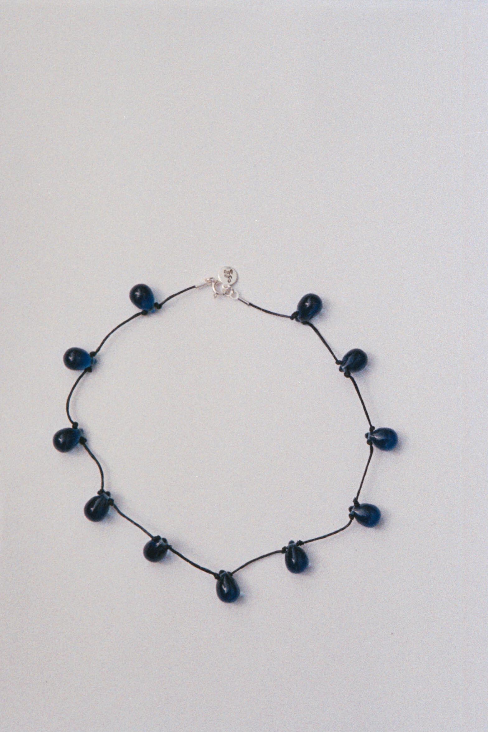 Noué necklace - Deep navy