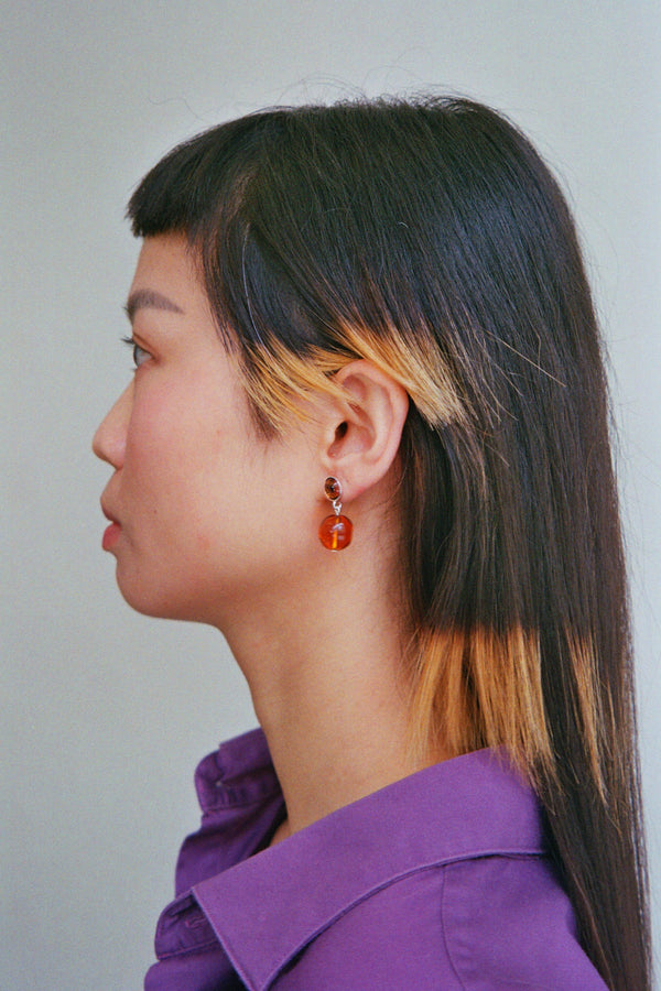 Matene earrings - Amber