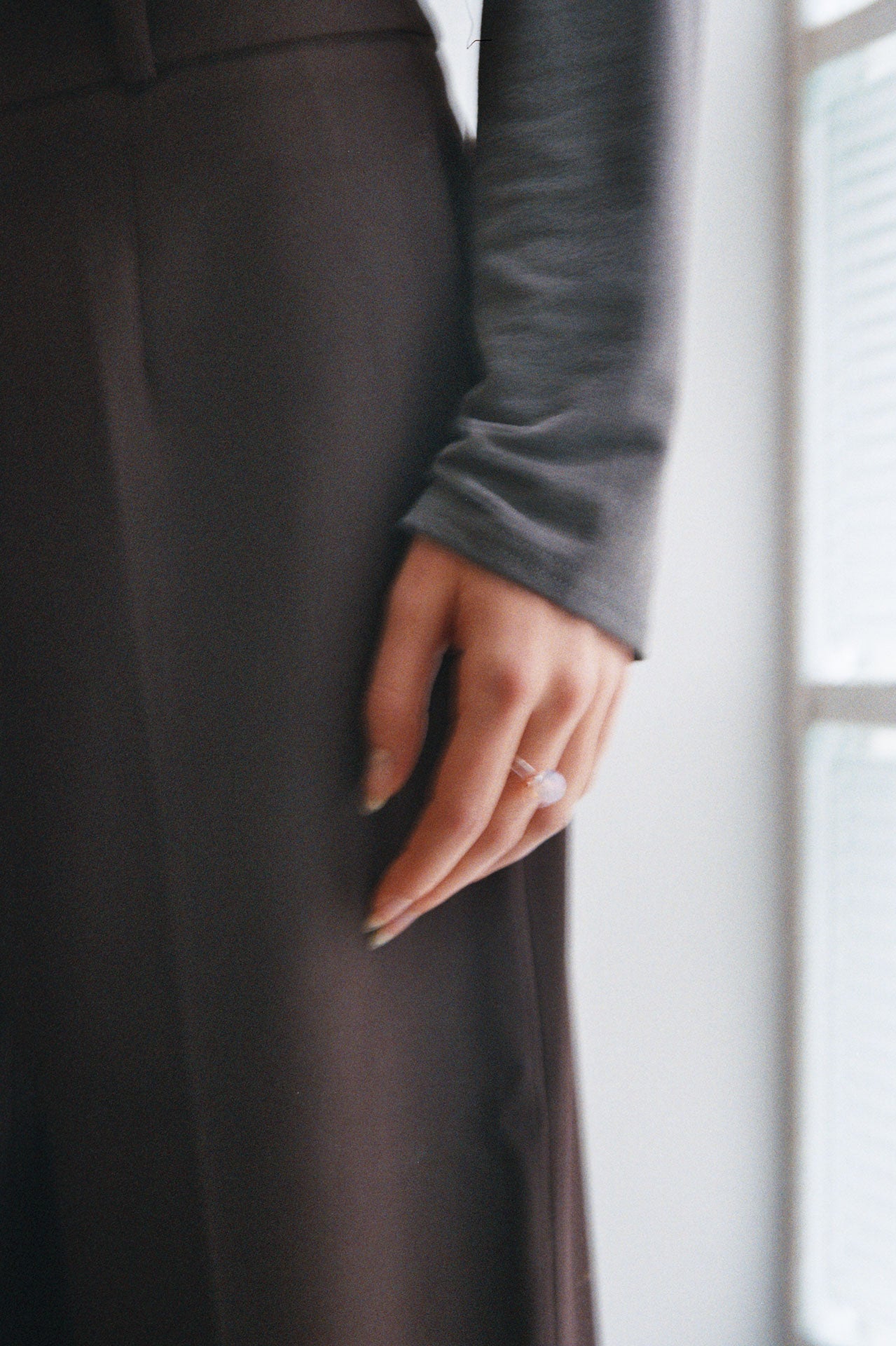 Cloud ring - Opaline pink