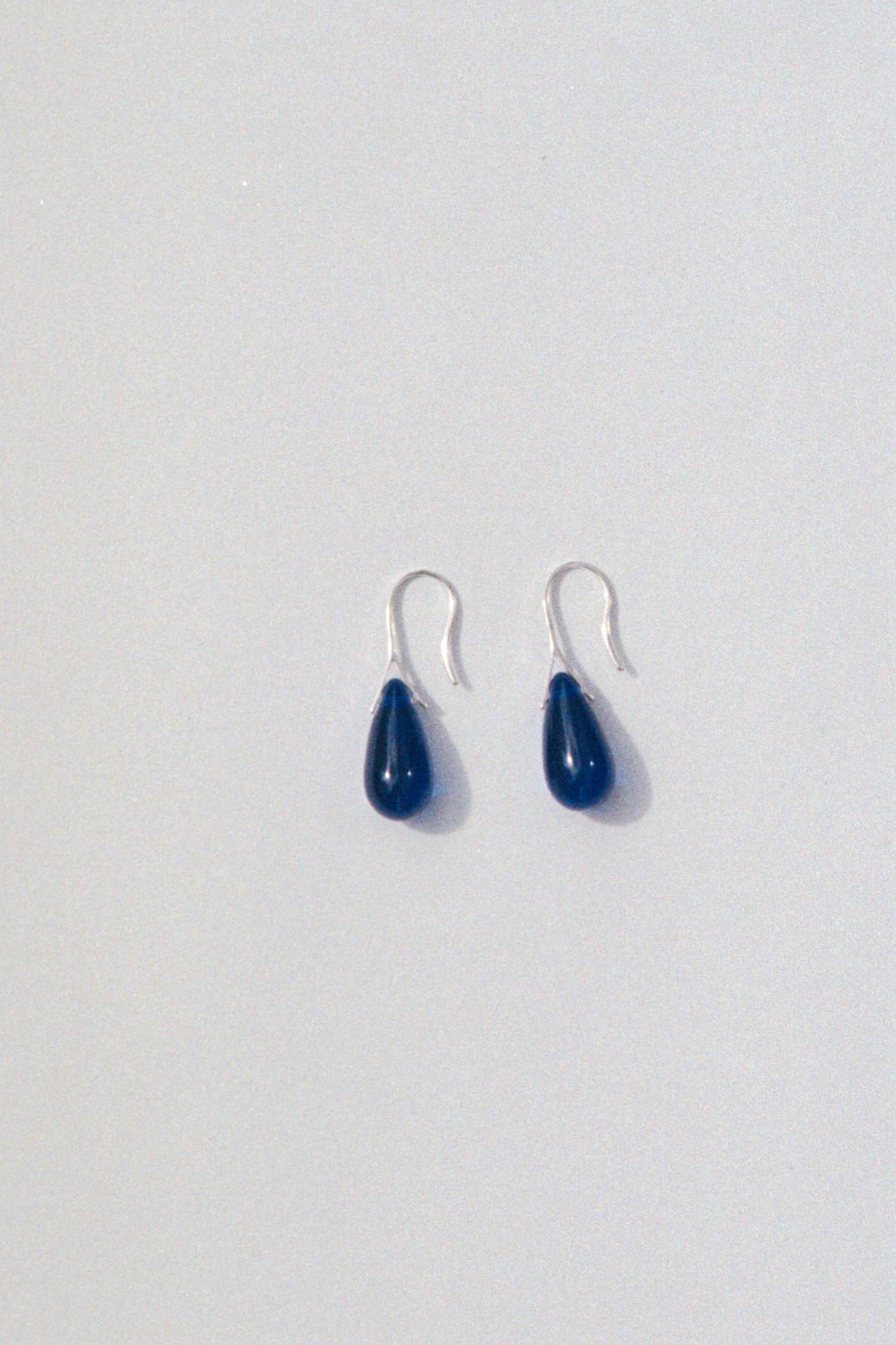 Gota Mini earrings - Navy